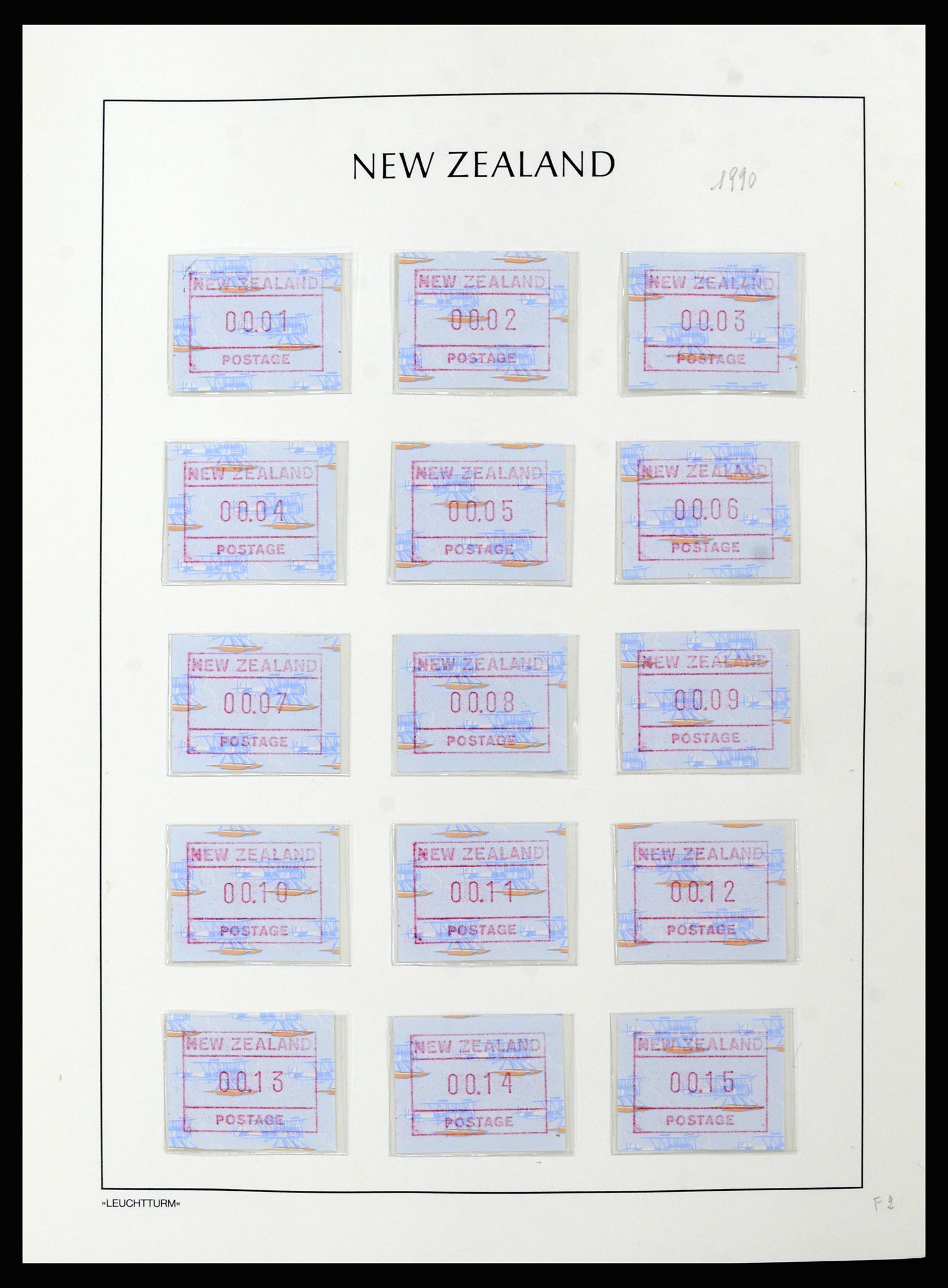 37148 265 - Postzegelverzameling 37148 Nieuw Zeeland speciaal verzameling 1953-19