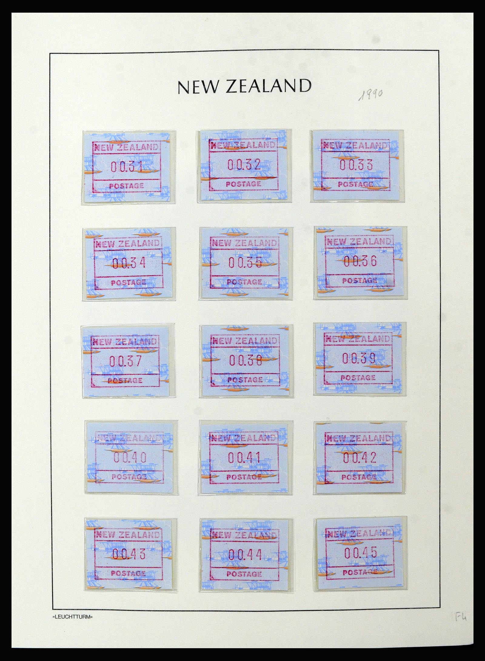 37148 267 - Postzegelverzameling 37148 Nieuw Zeeland speciaal verzameling 1953-19