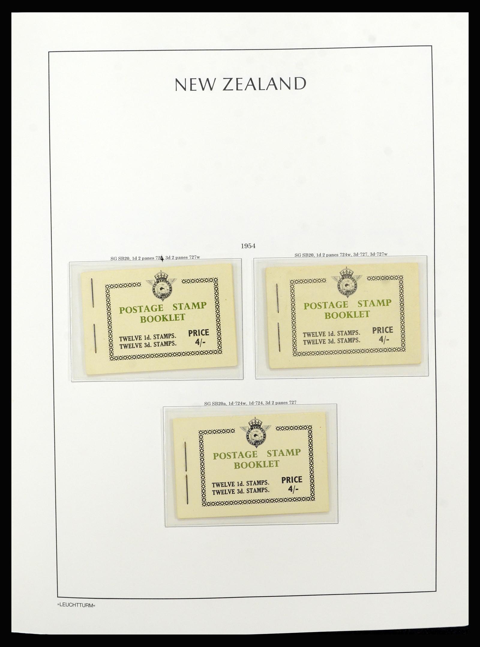 37148 270 - Postzegelverzameling 37148 Nieuw Zeeland speciaal verzameling 1953-19