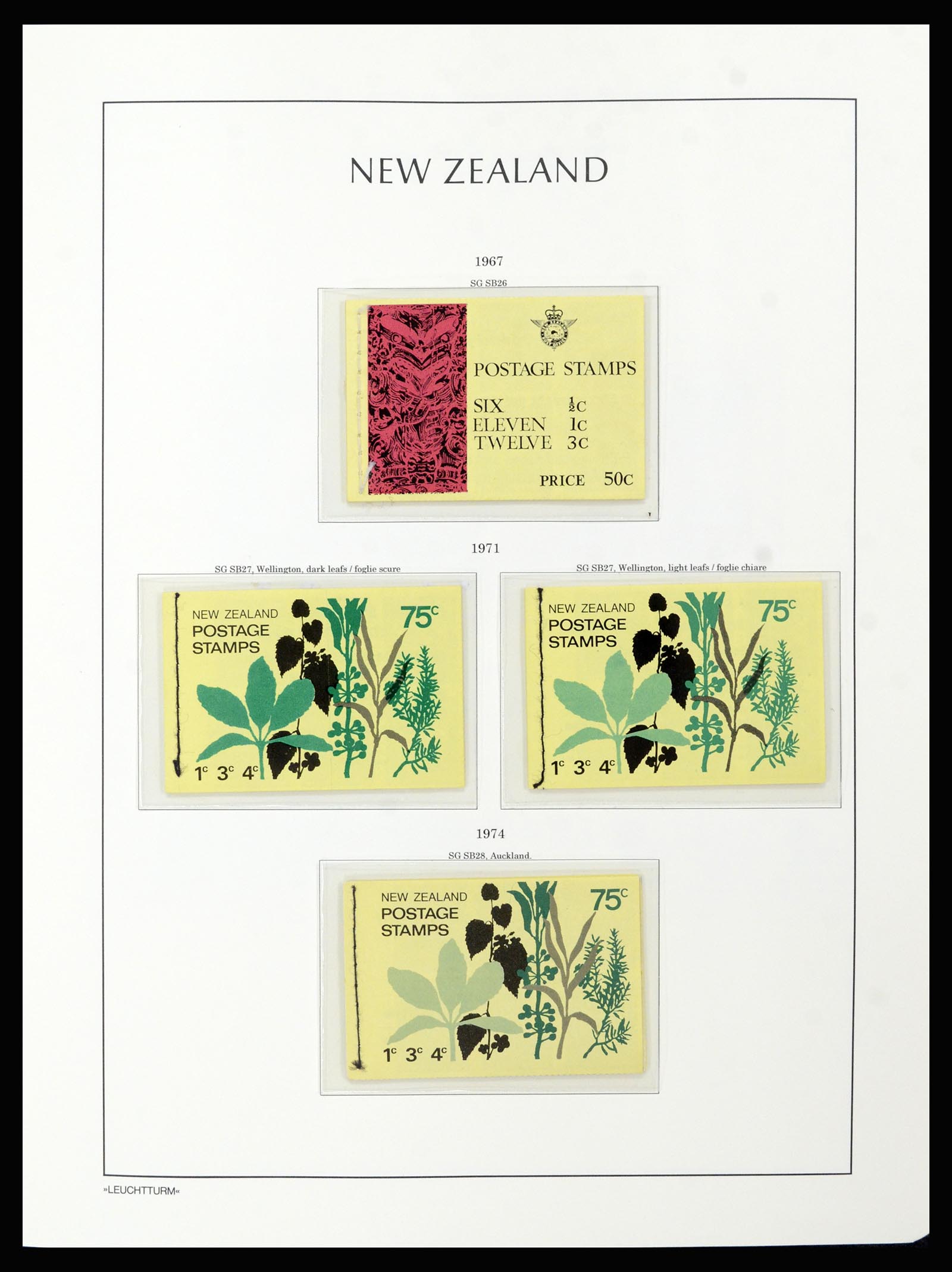 37148 274 - Postzegelverzameling 37148 Nieuw Zeeland speciaal verzameling 1953-19