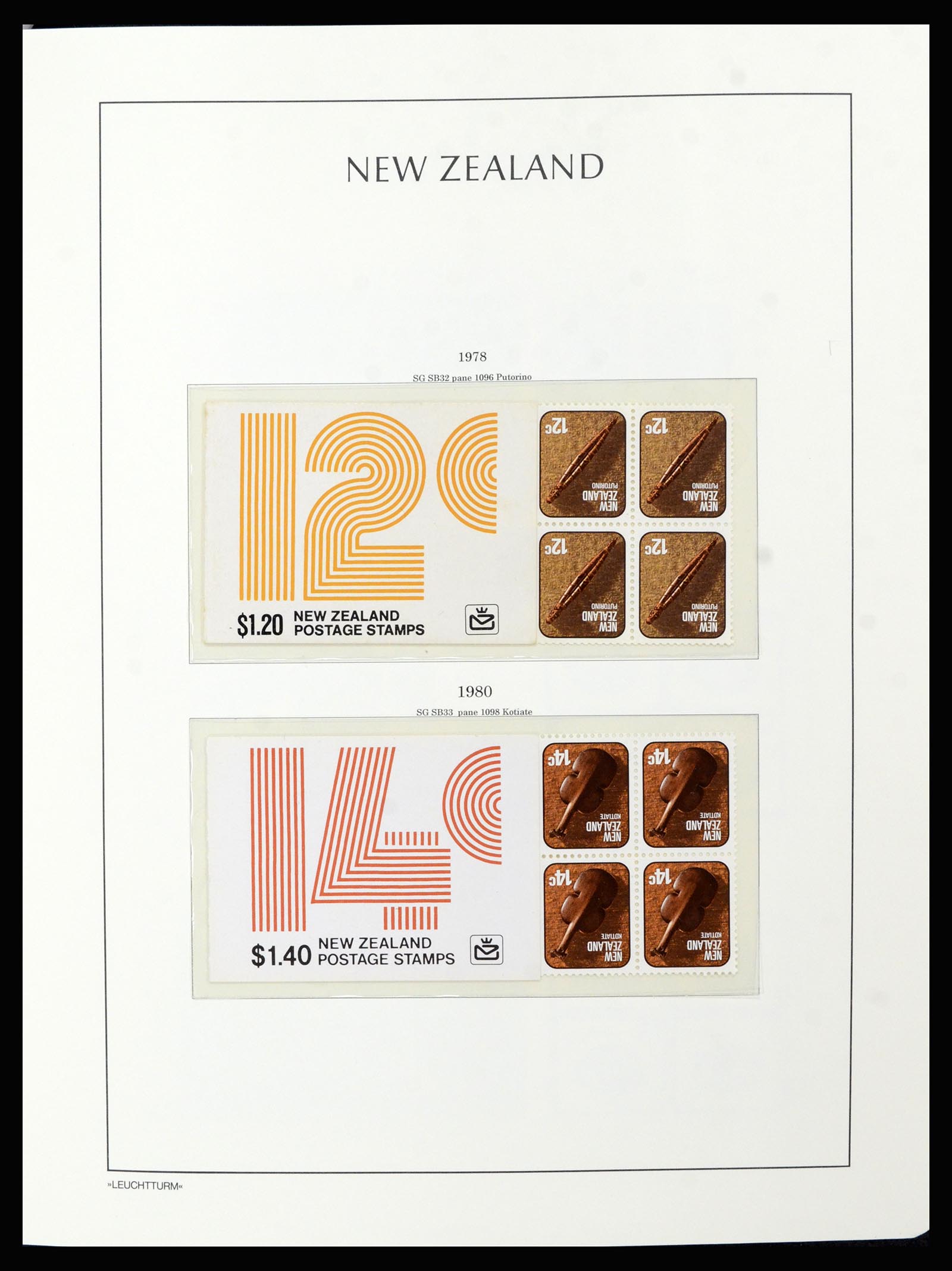 37148 277 - Postzegelverzameling 37148 Nieuw Zeeland speciaal verzameling 1953-19
