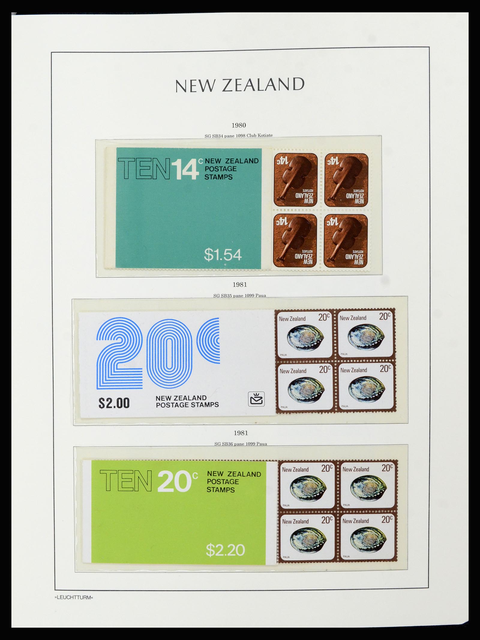 37148 278 - Postzegelverzameling 37148 Nieuw Zeeland speciaal verzameling 1953-19