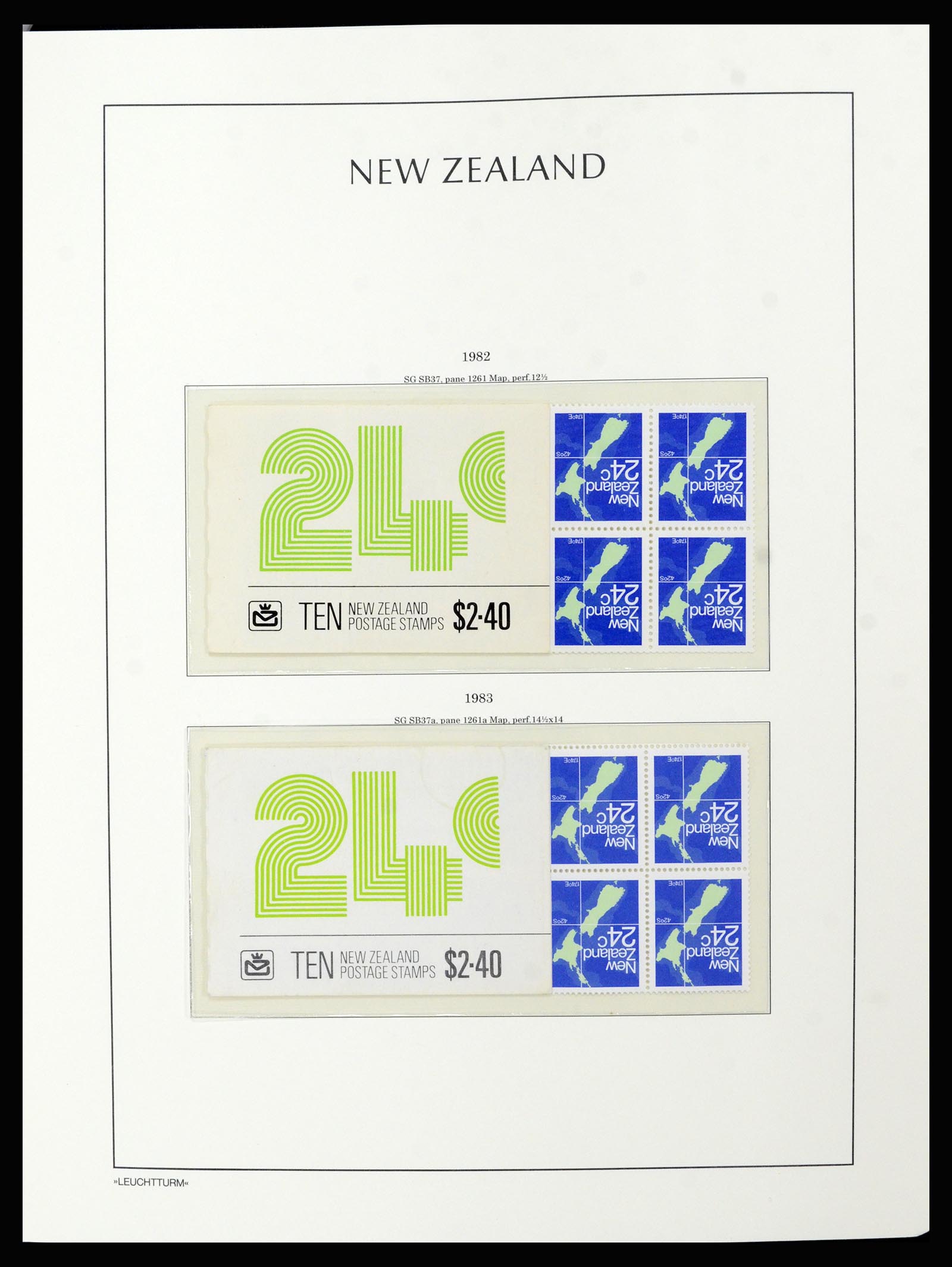 37148 279 - Postzegelverzameling 37148 Nieuw Zeeland speciaal verzameling 1953-19