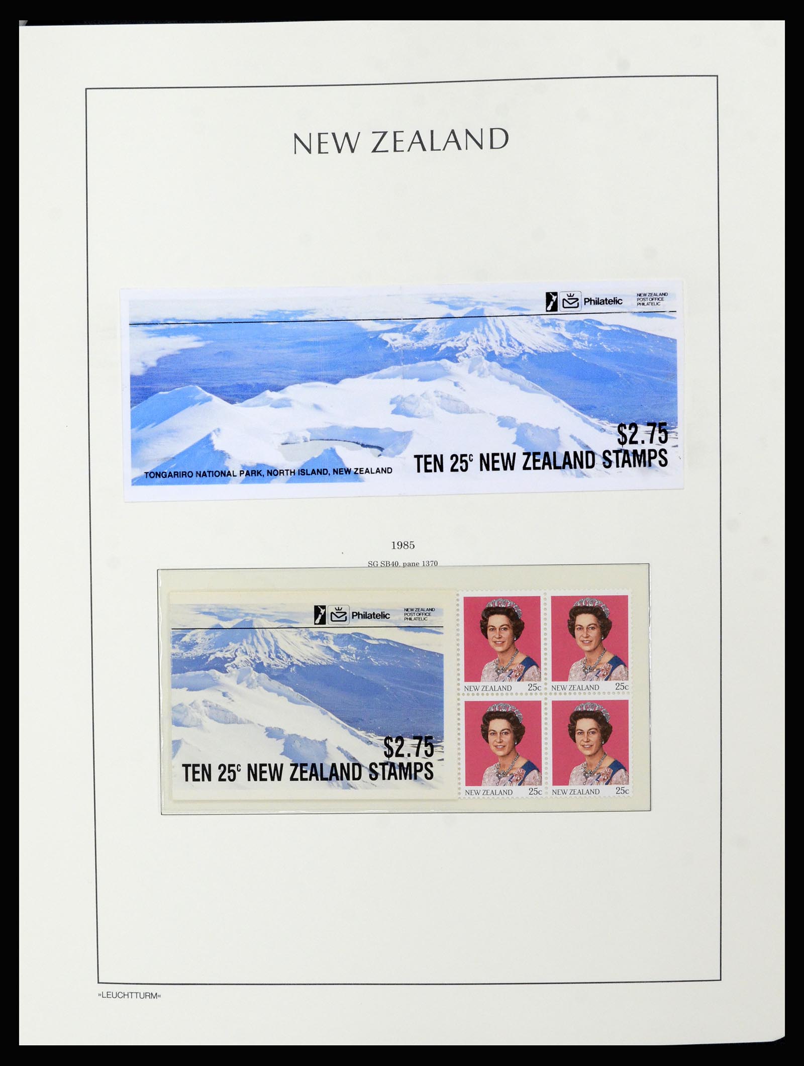 37148 281 - Postzegelverzameling 37148 Nieuw Zeeland speciaal verzameling 1953-19