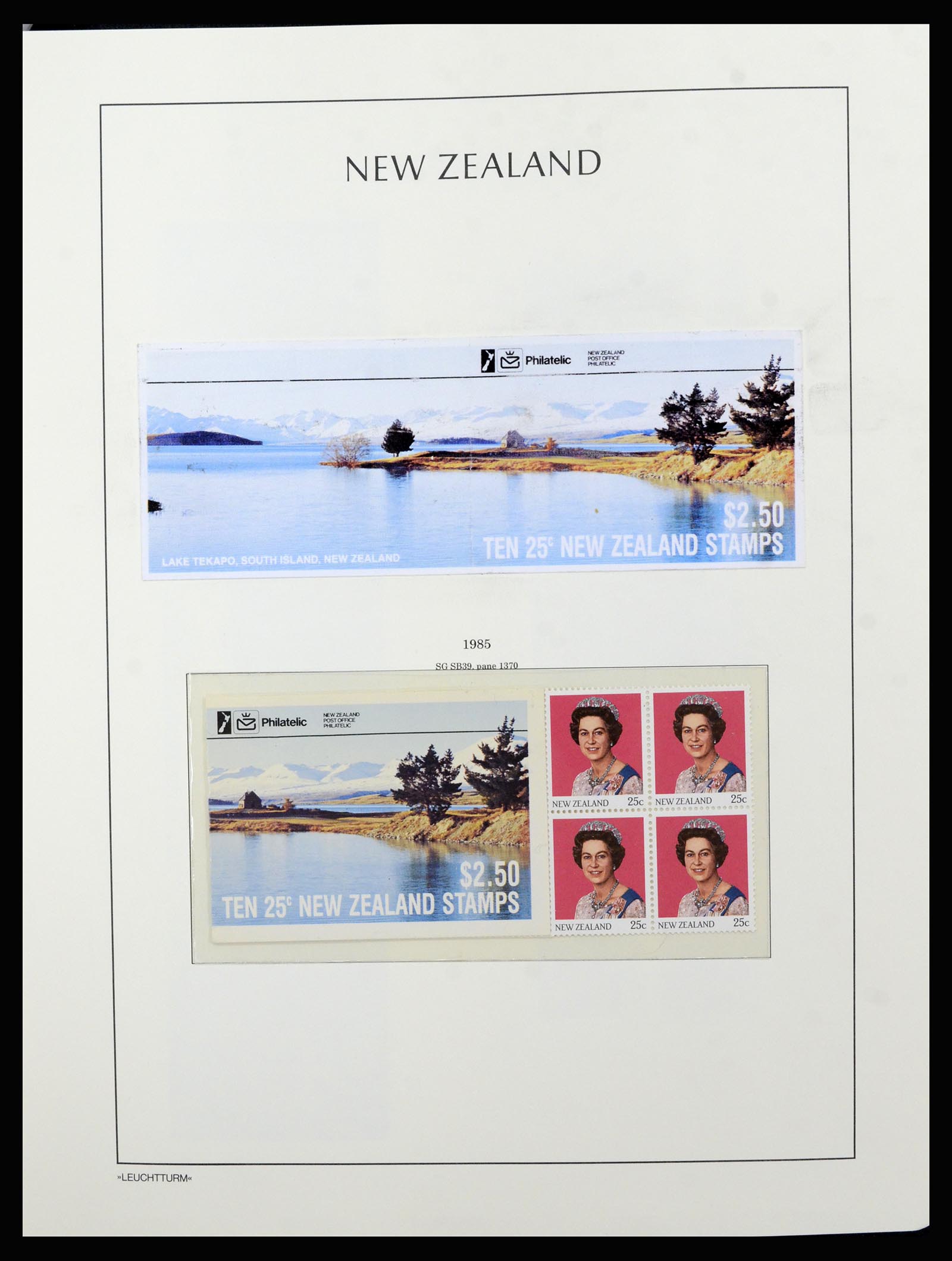 37148 282 - Postzegelverzameling 37148 Nieuw Zeeland speciaal verzameling 1953-19