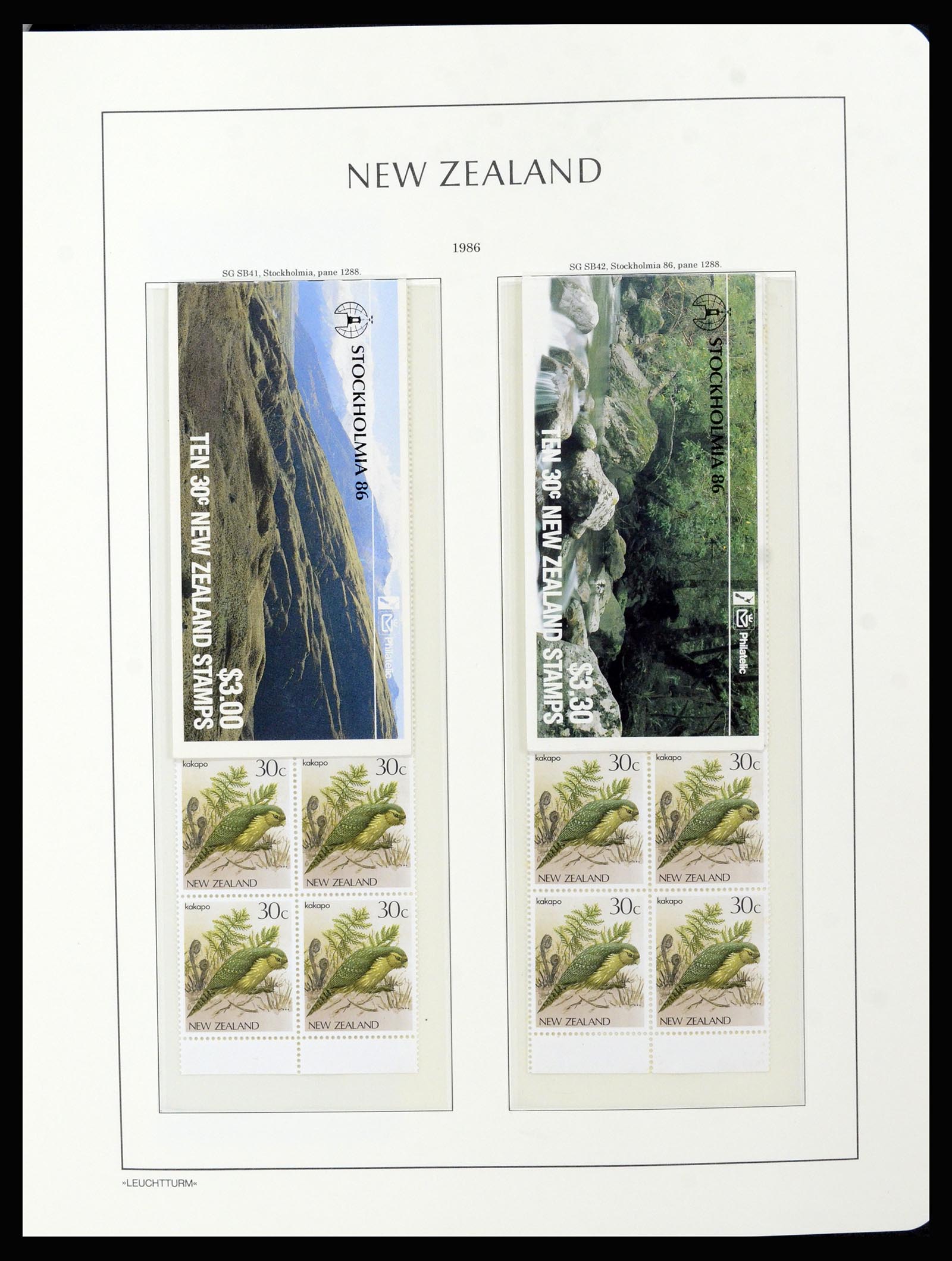 37148 285 - Postzegelverzameling 37148 Nieuw Zeeland speciaal verzameling 1953-19