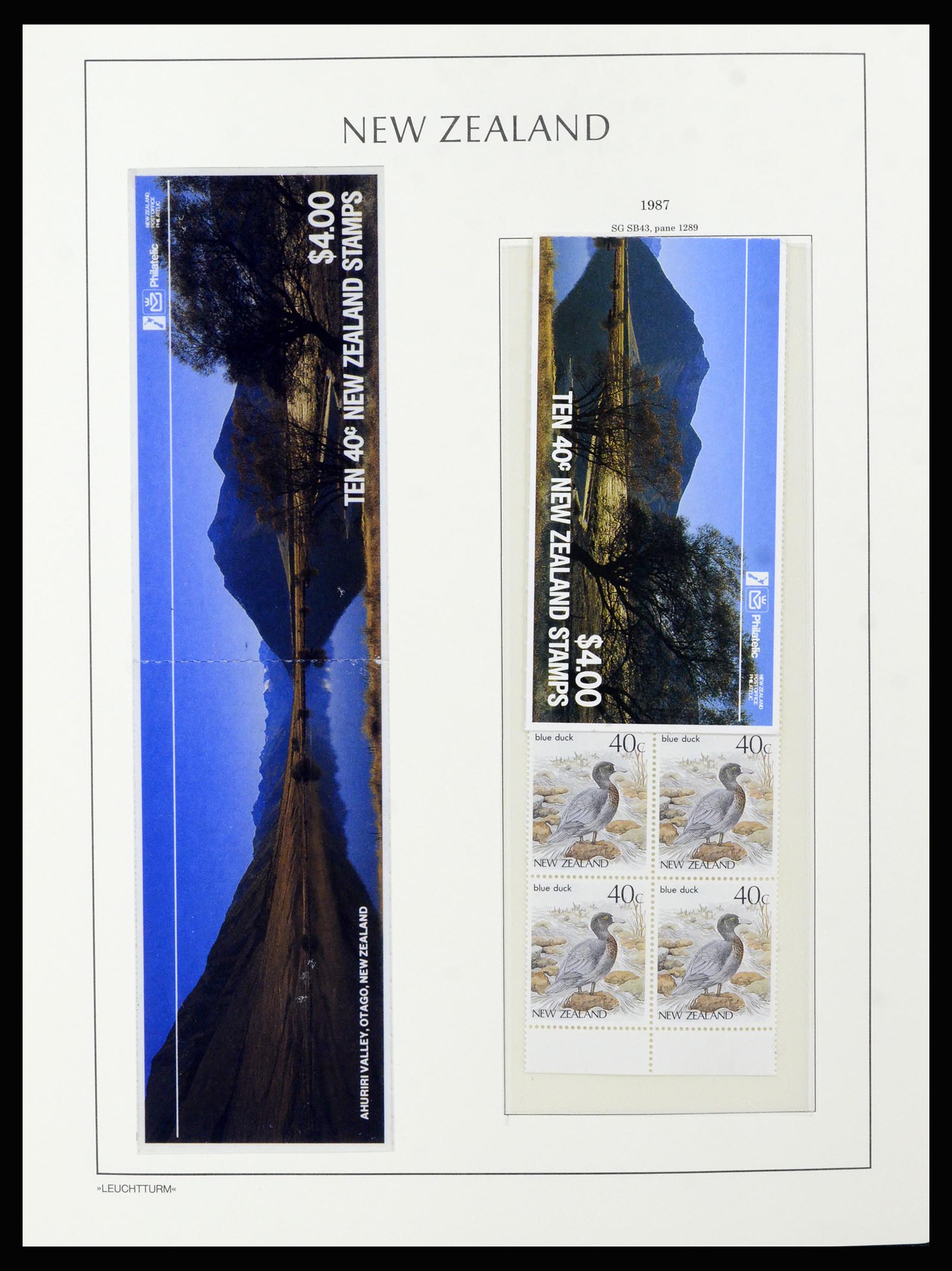 37148 286 - Postzegelverzameling 37148 Nieuw Zeeland speciaal verzameling 1953-19