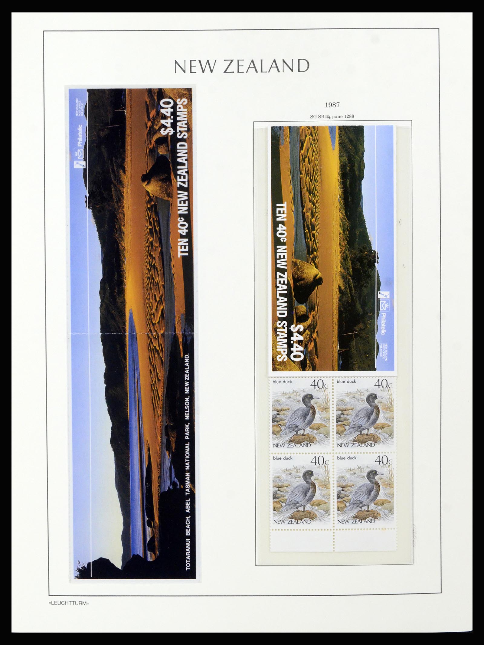 37148 287 - Postzegelverzameling 37148 Nieuw Zeeland speciaal verzameling 1953-19
