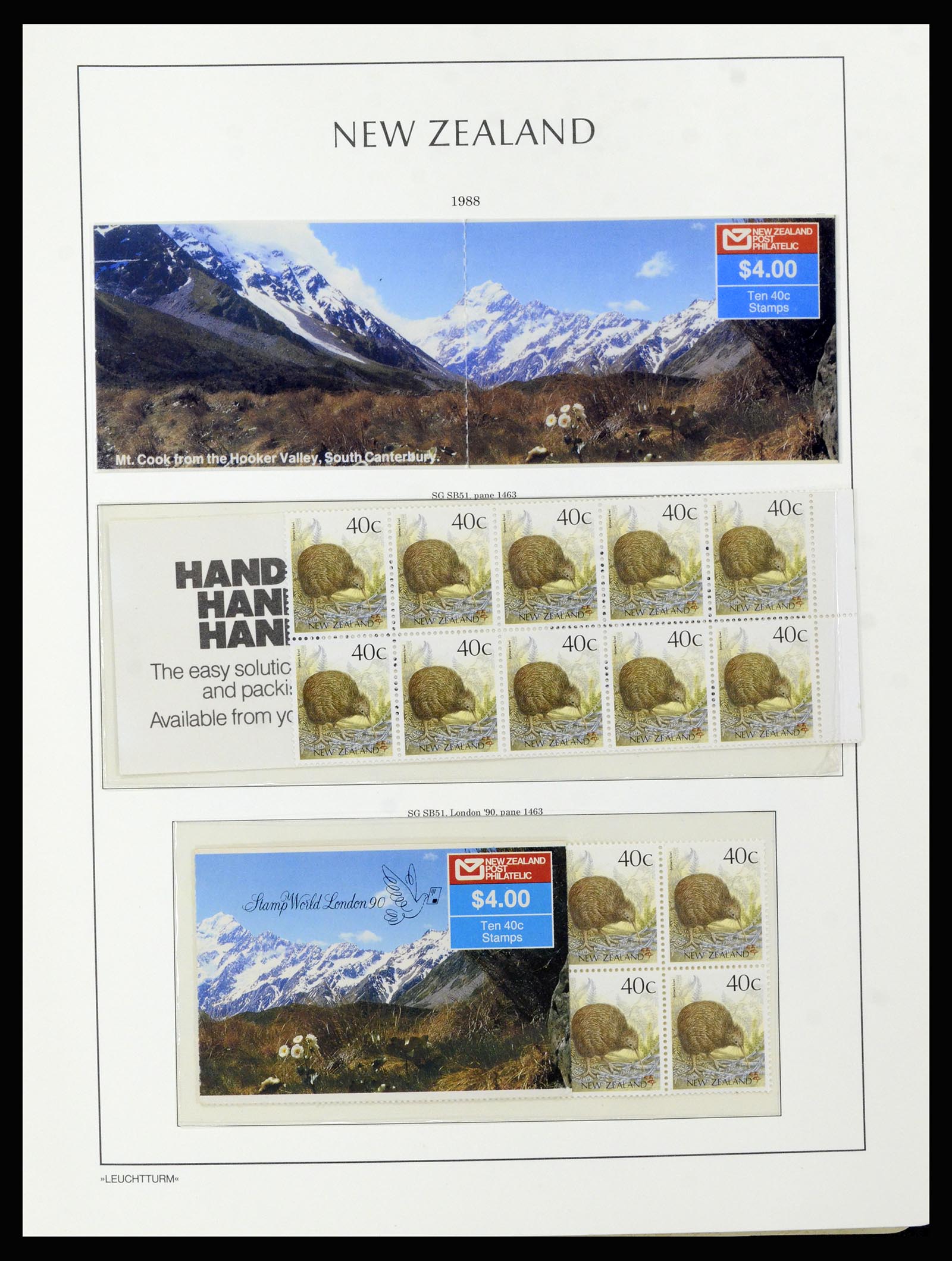 37148 296 - Postzegelverzameling 37148 Nieuw Zeeland speciaal verzameling 1953-19