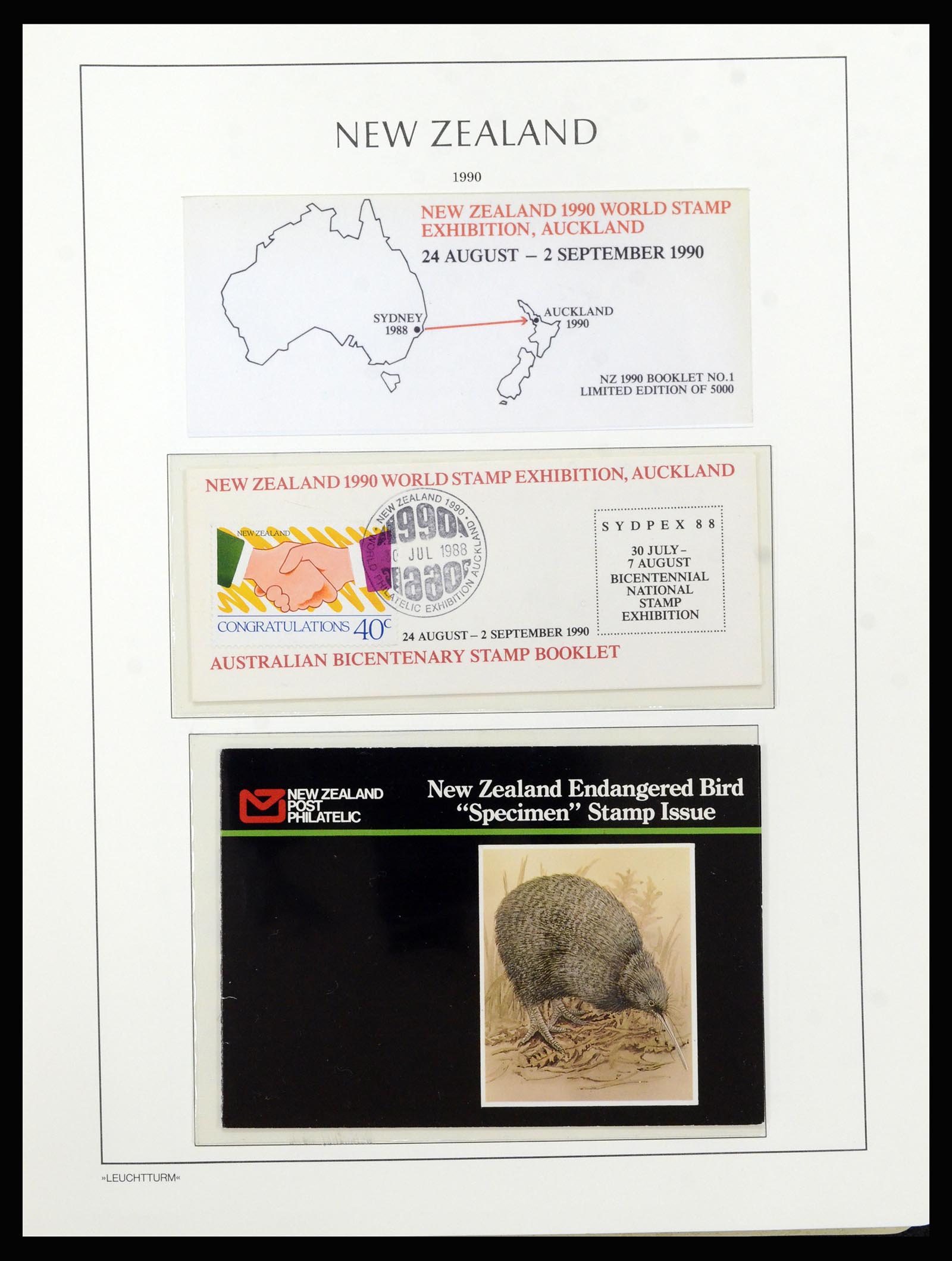 37148 298 - Postzegelverzameling 37148 Nieuw Zeeland speciaal verzameling 1953-19