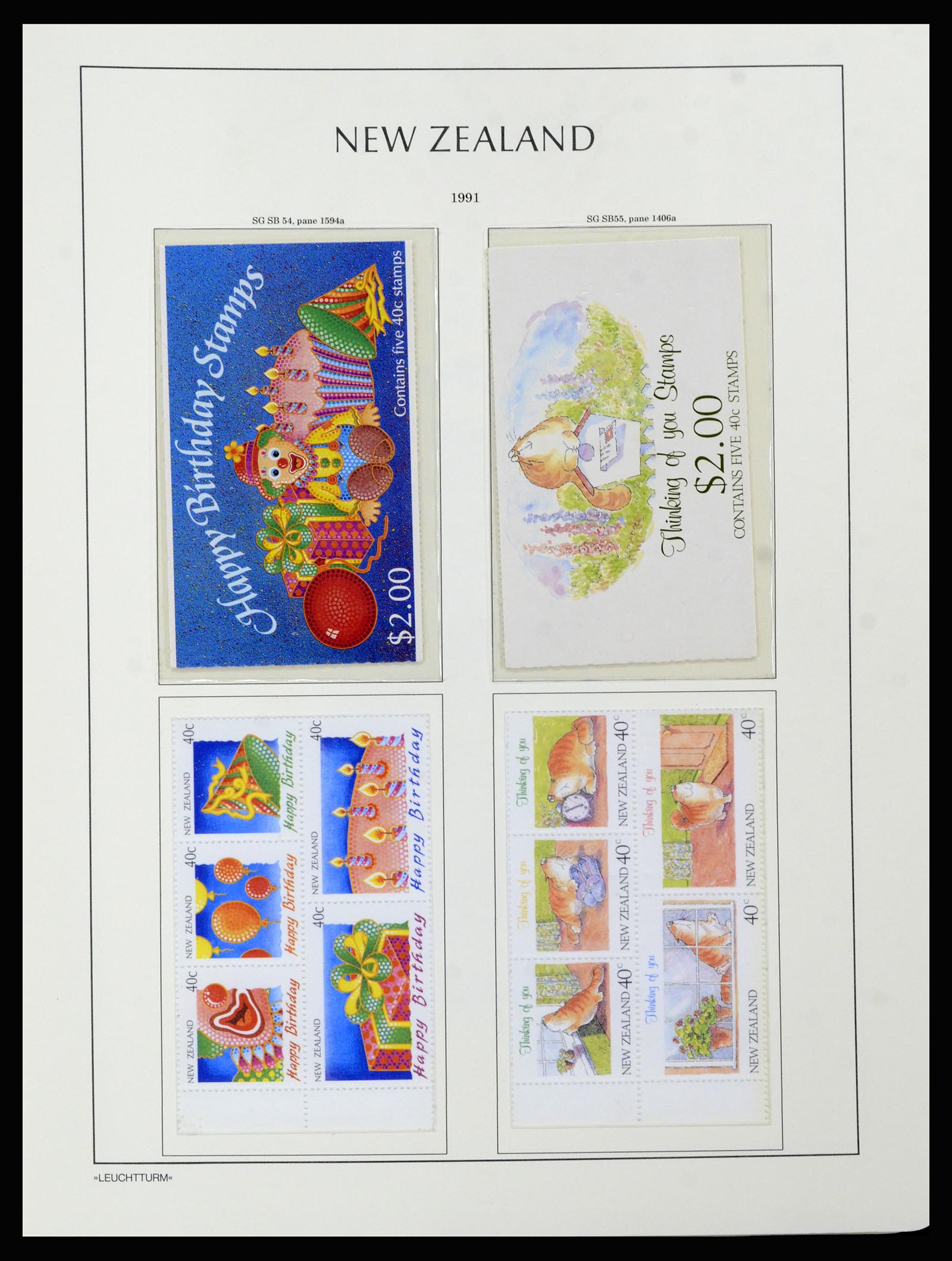 37148 299 - Postzegelverzameling 37148 Nieuw Zeeland speciaal verzameling 1953-19