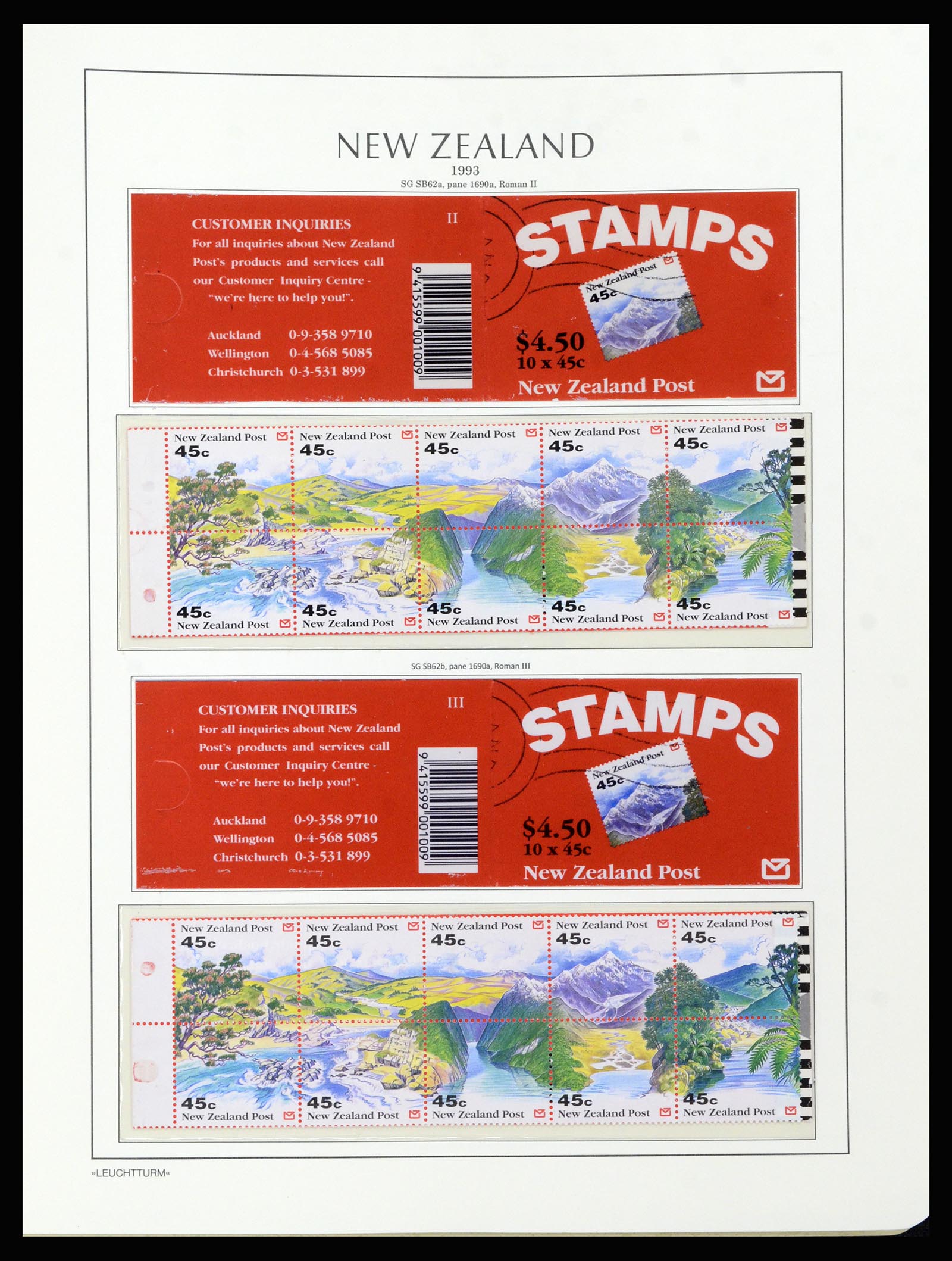 37148 306 - Stamp collection 37148 New Zealand specialised collection 1953-1995.