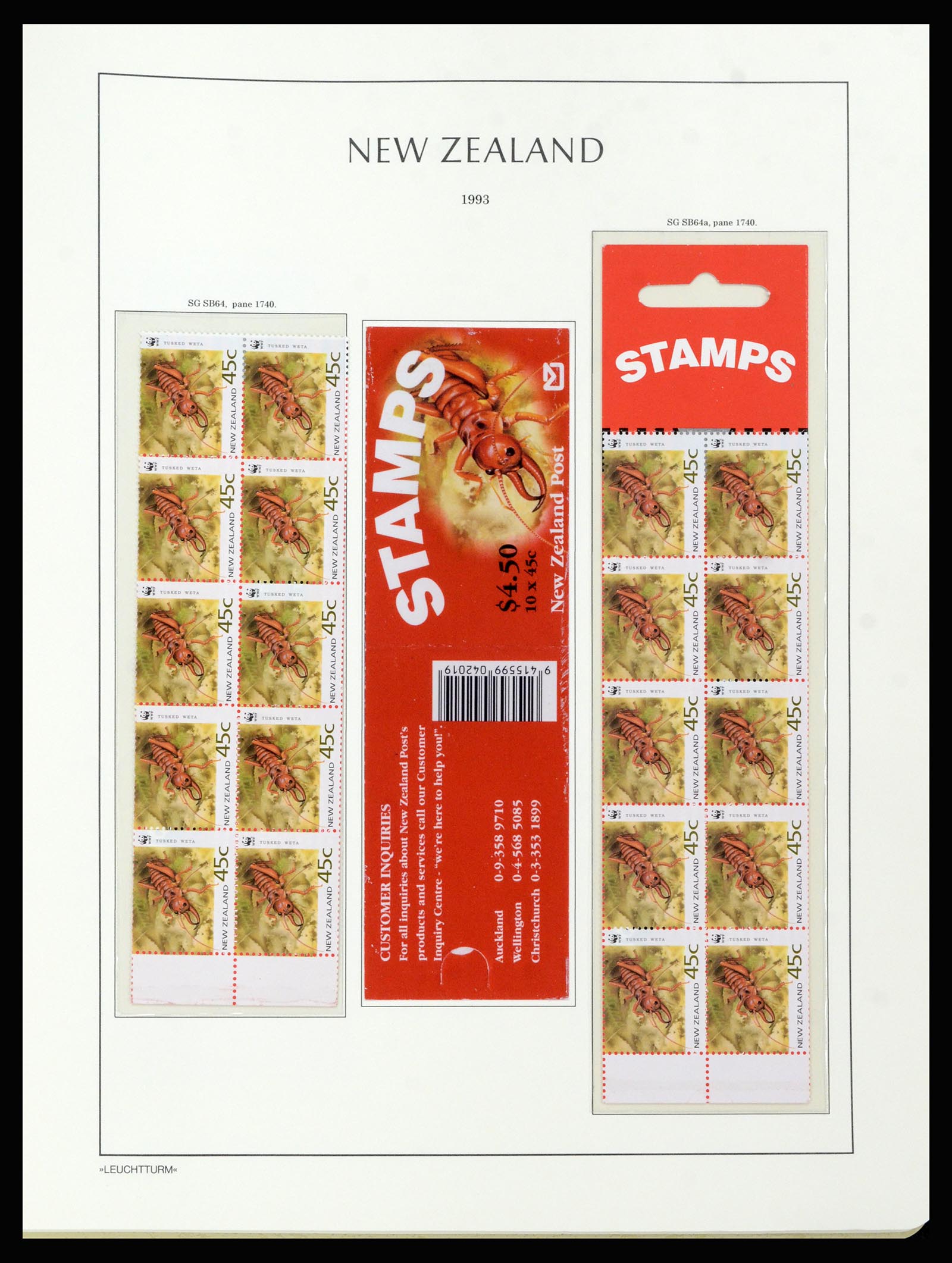 37148 311 - Postzegelverzameling 37148 Nieuw Zeeland speciaal verzameling 1953-19