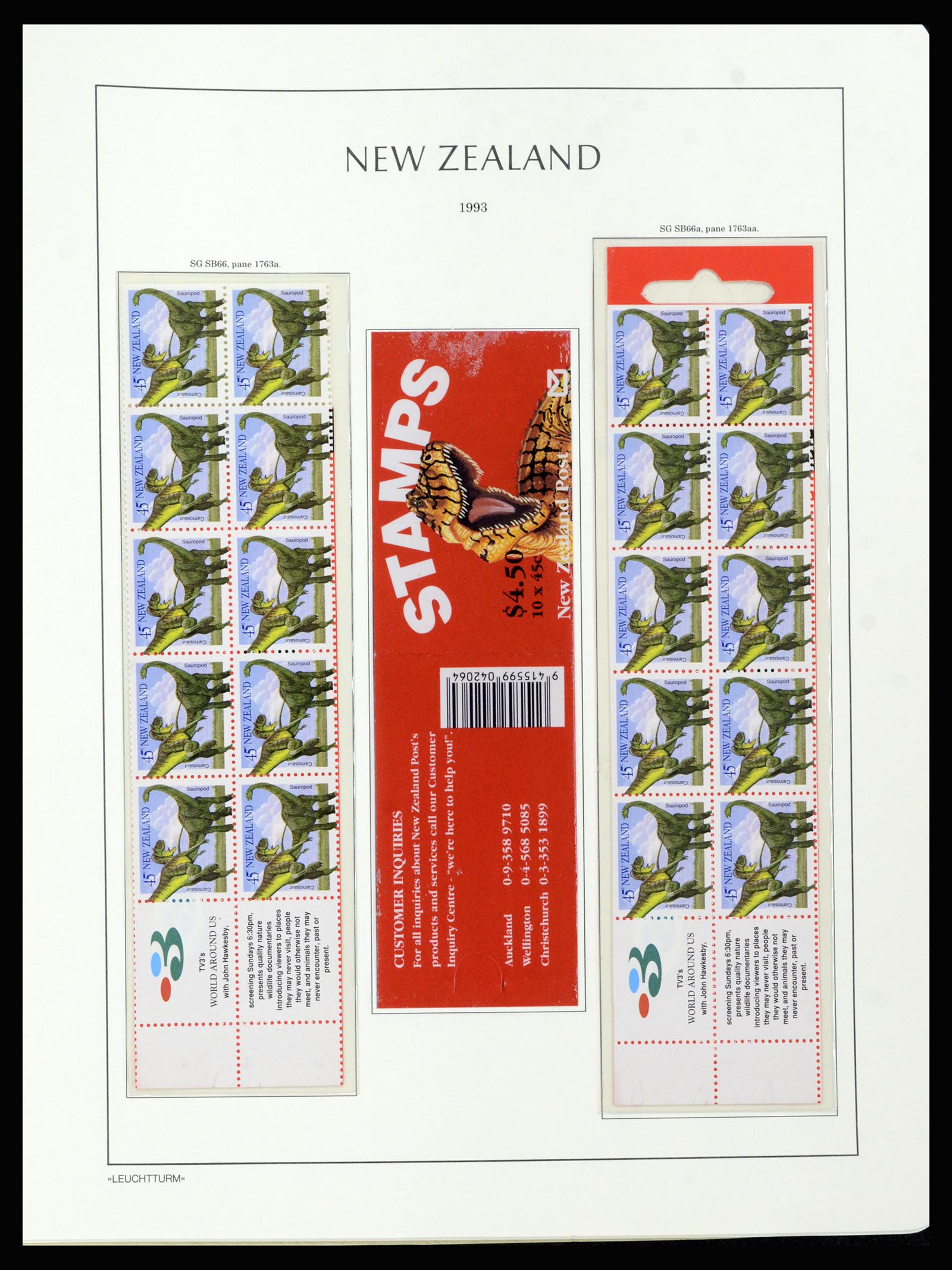 37148 313 - Postzegelverzameling 37148 Nieuw Zeeland speciaal verzameling 1953-19