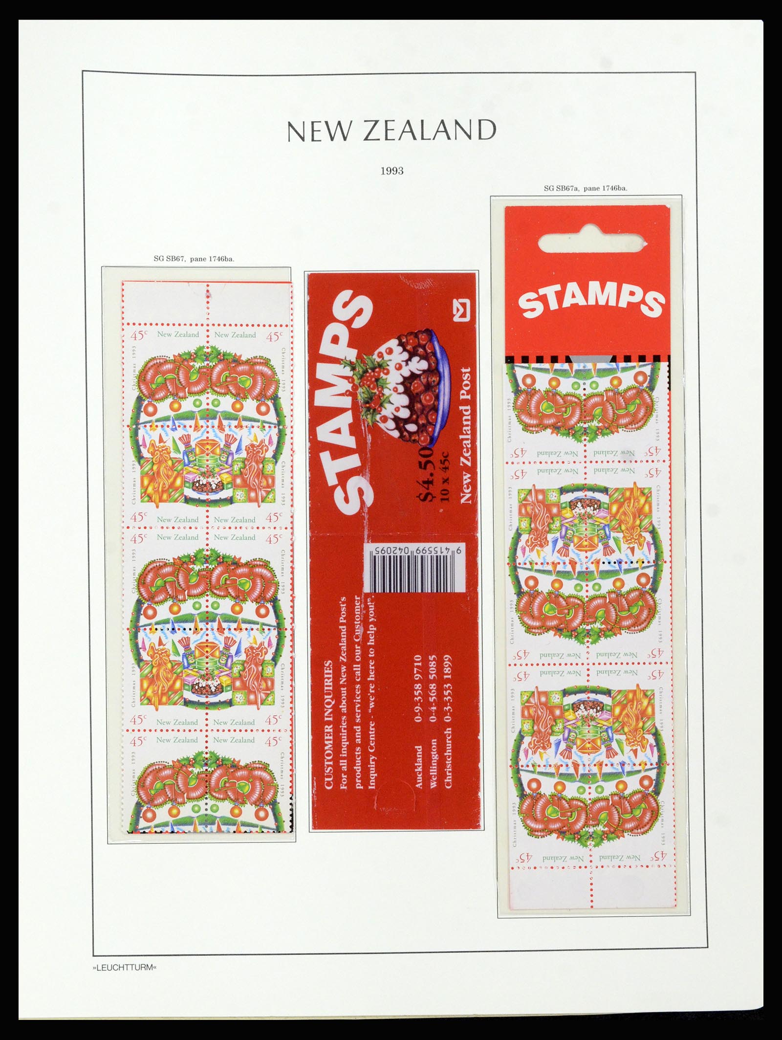 37148 314 - Stamp collection 37148 New Zealand specialised collection 1953-1995.