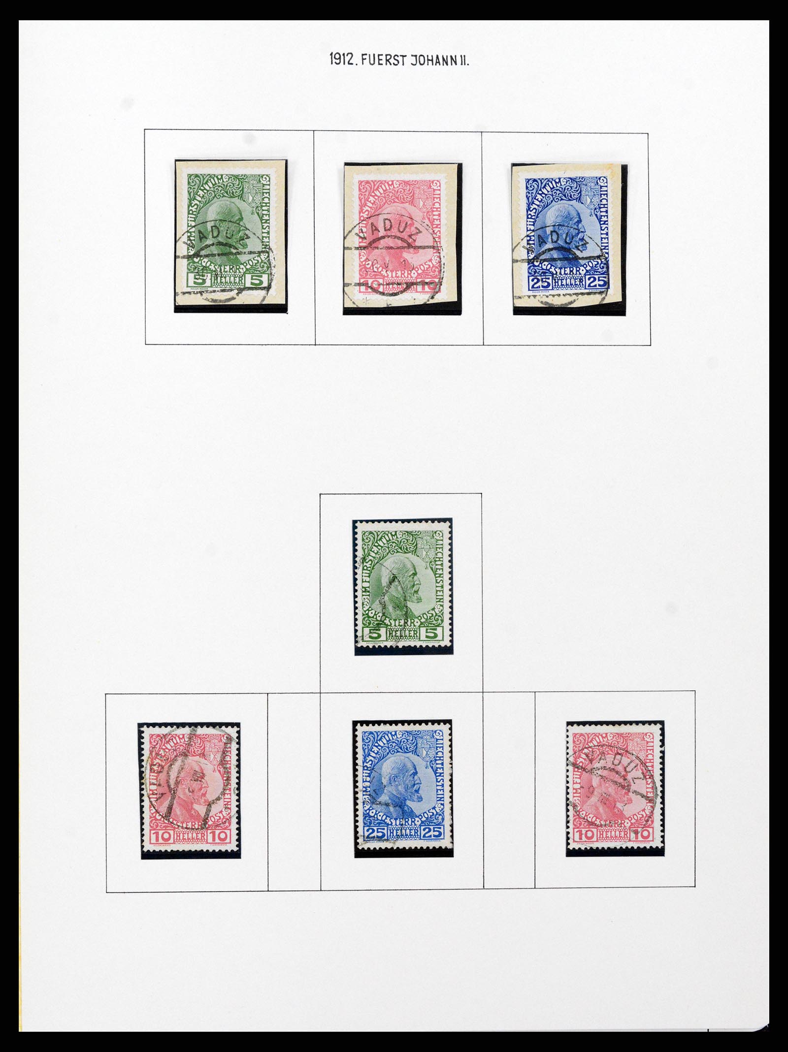37150 0003 - Stamp collection 37150 Liechtenstein supercollection 1912-1962.