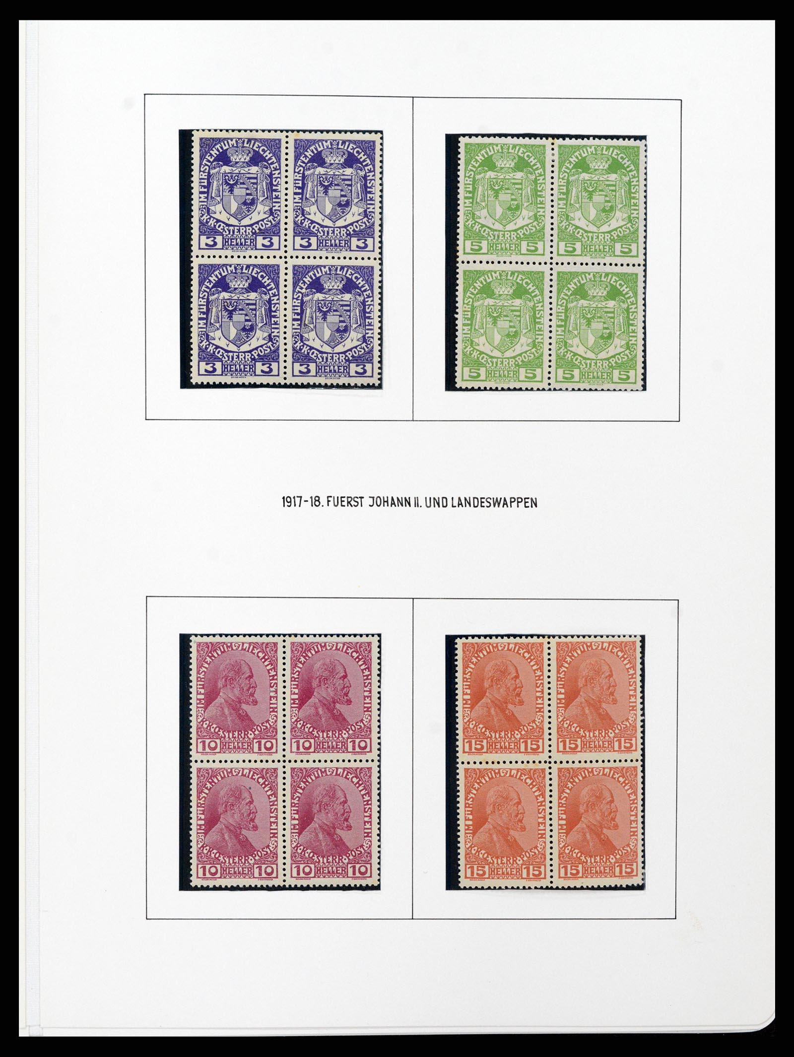 37150 0022 - Stamp collection 37150 Liechtenstein supercollection 1912-1962.