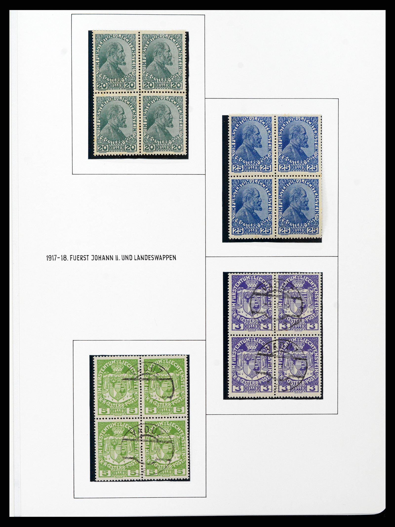 37150 0023 - Stamp collection 37150 Liechtenstein supercollection 1912-1962.