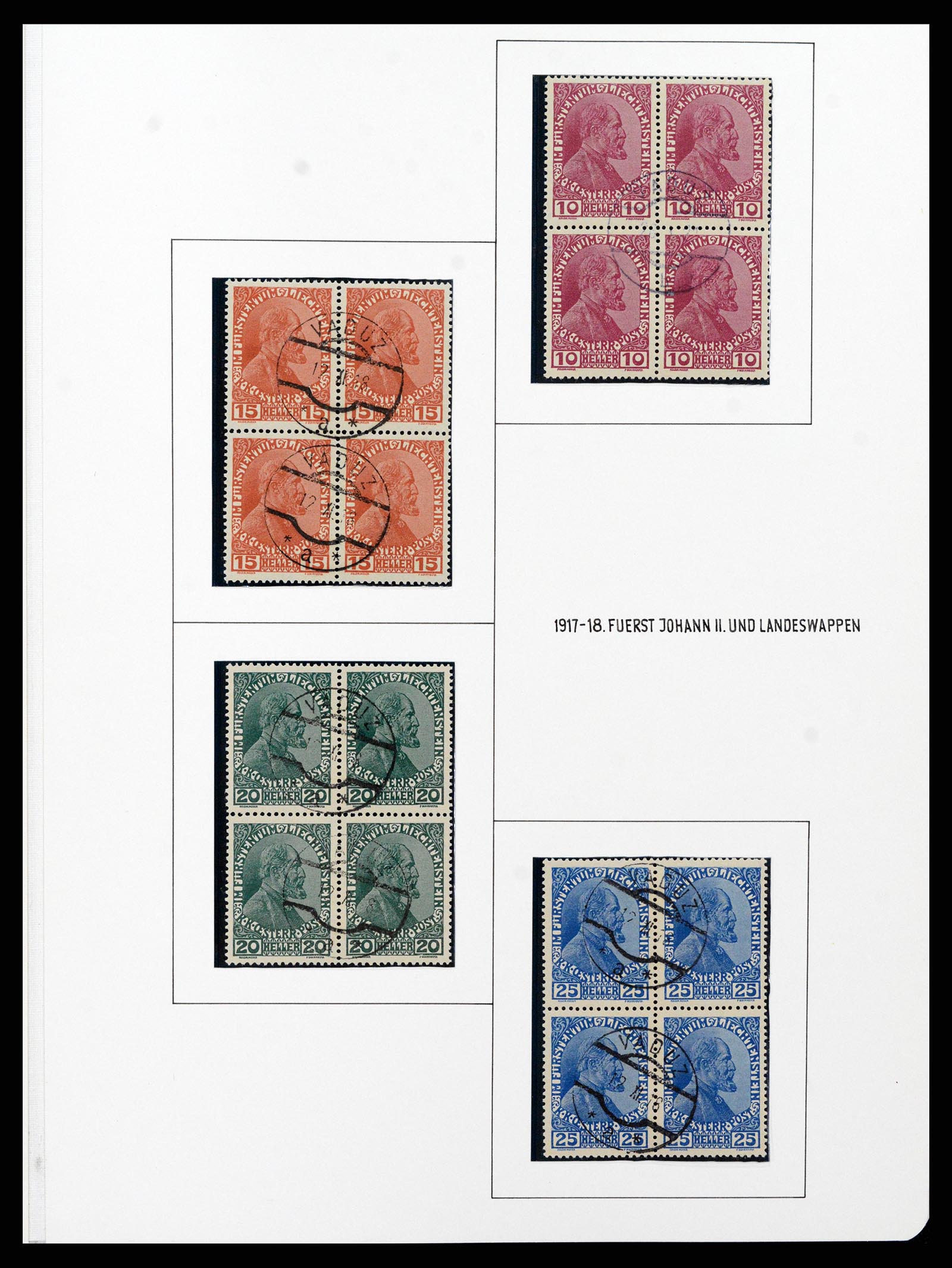 37150 0024 - Stamp collection 37150 Liechtenstein supercollection 1912-1962.