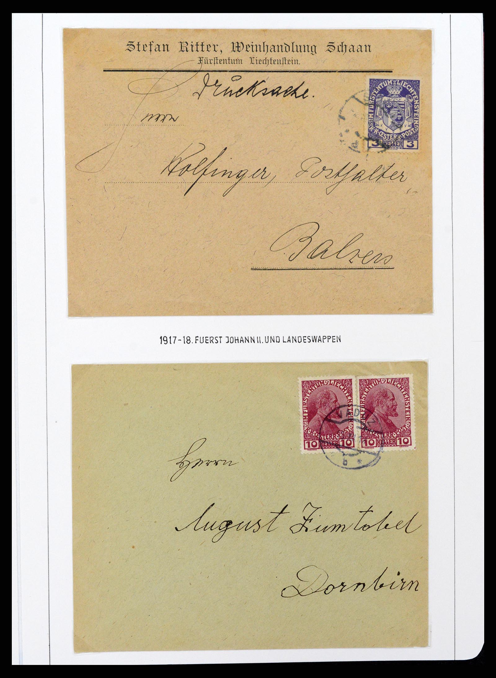 37150 0026 - Stamp collection 37150 Liechtenstein supercollection 1912-1962.