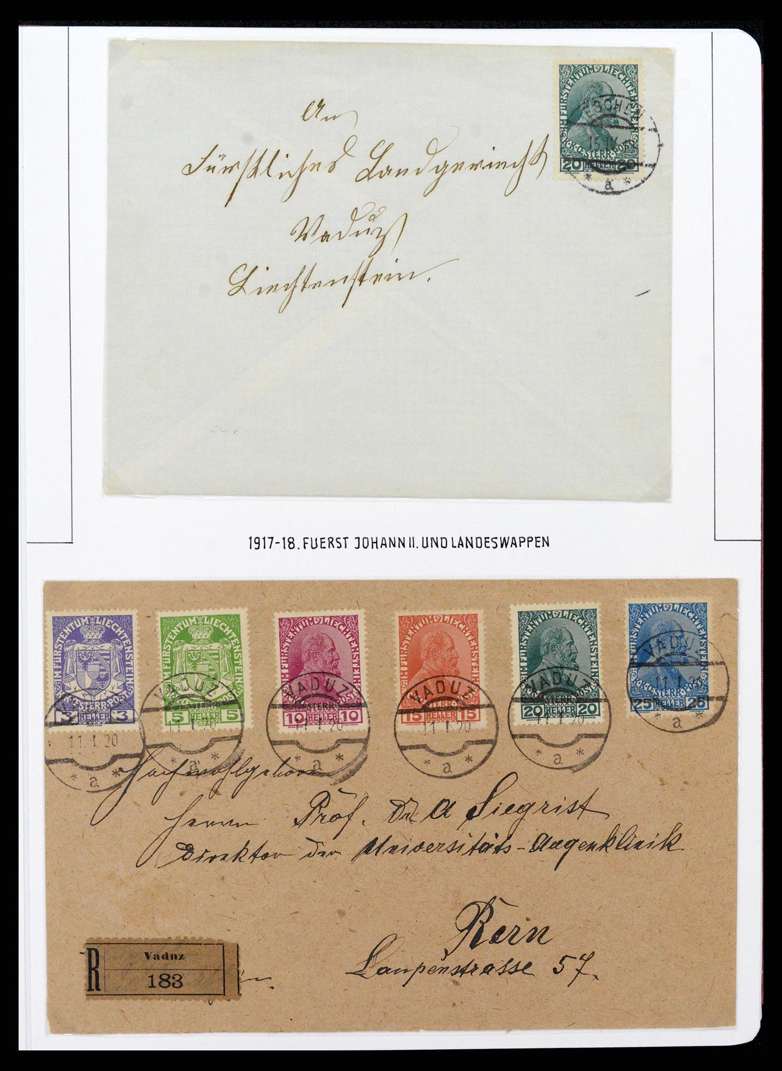 37150 0028 - Stamp collection 37150 Liechtenstein supercollection 1912-1962.