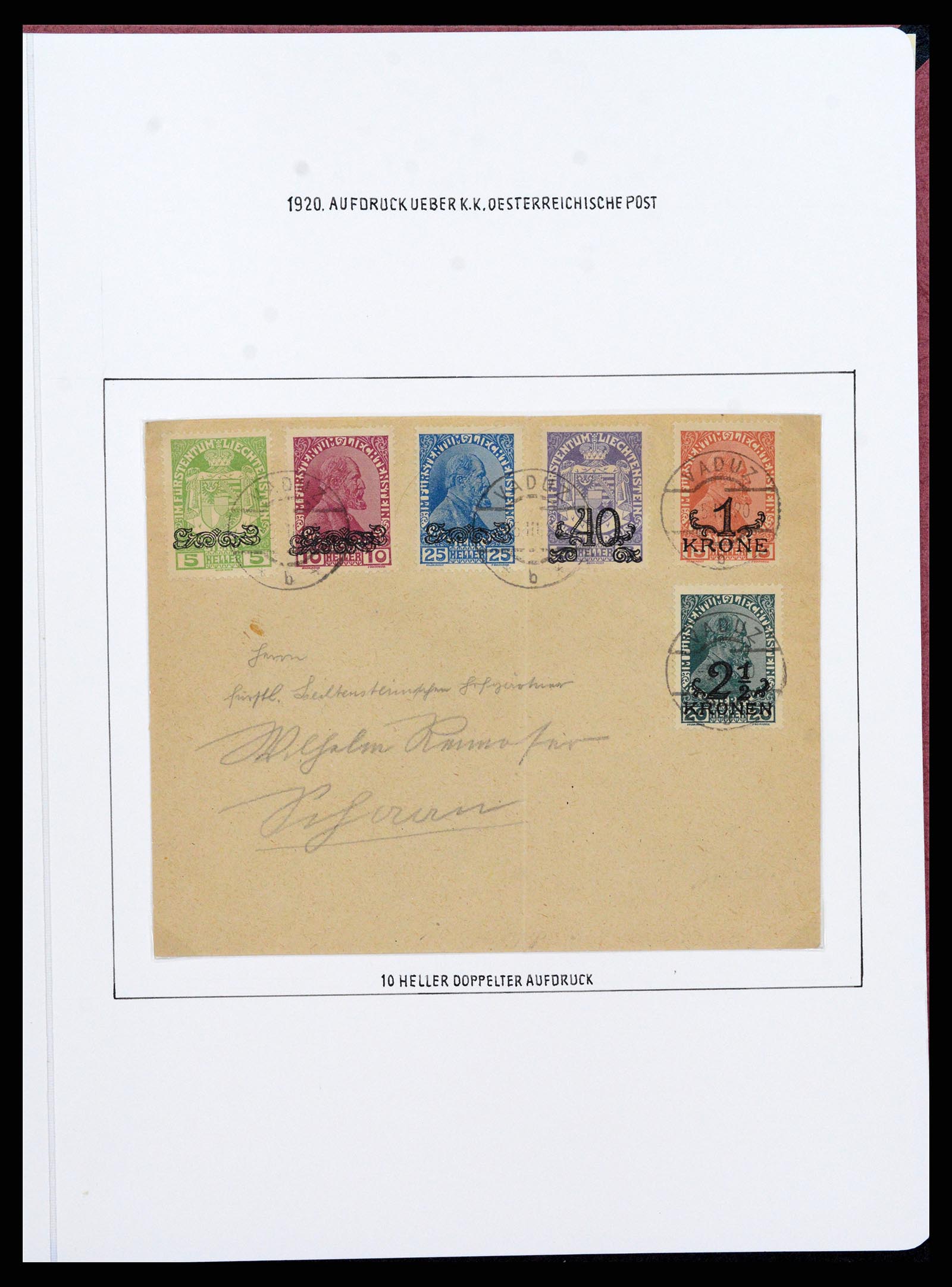 37150 0046 - Stamp collection 37150 Liechtenstein supercollection 1912-1962.