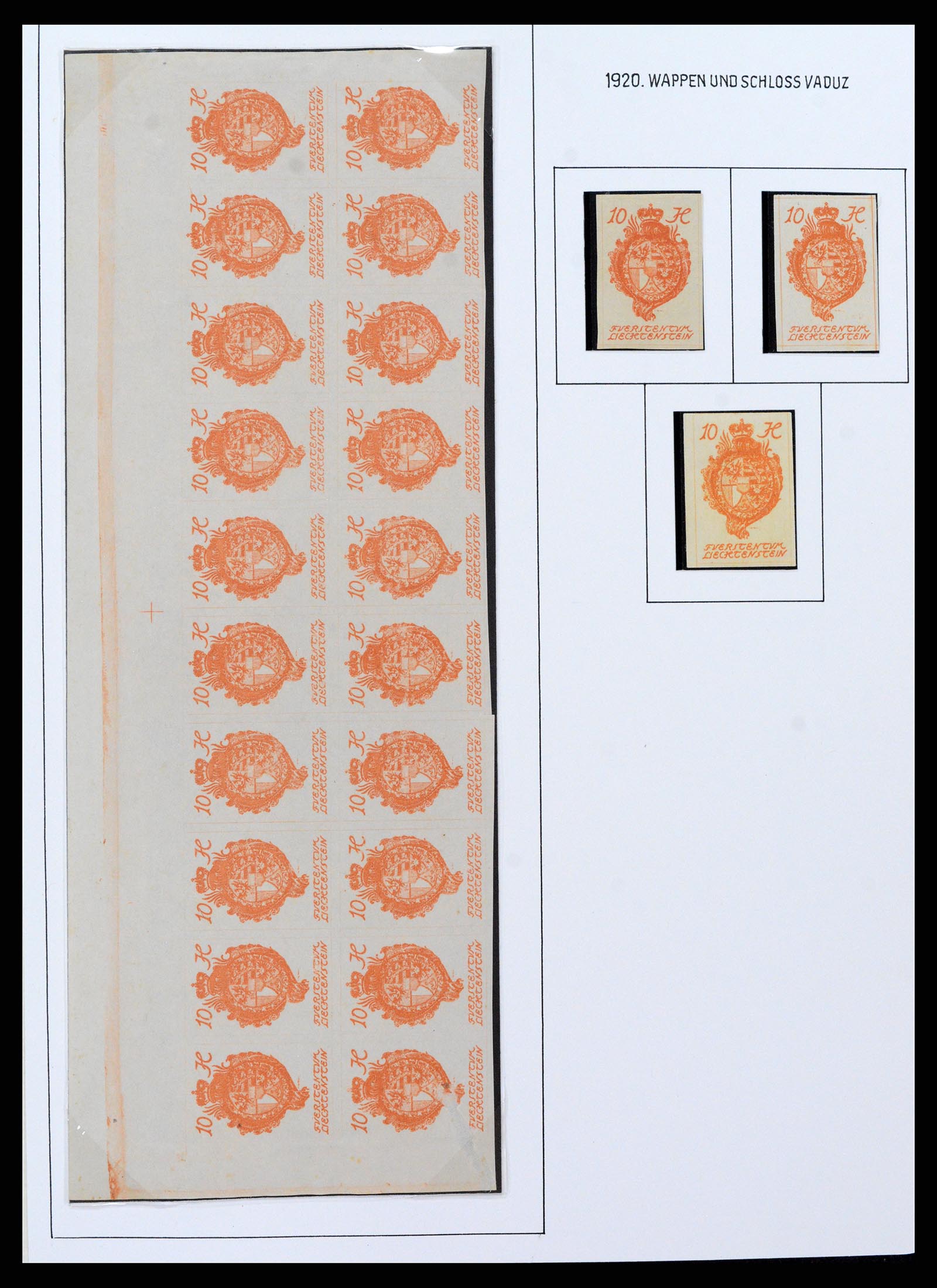 37150 0053 - Stamp collection 37150 Liechtenstein supercollection 1912-1962.
