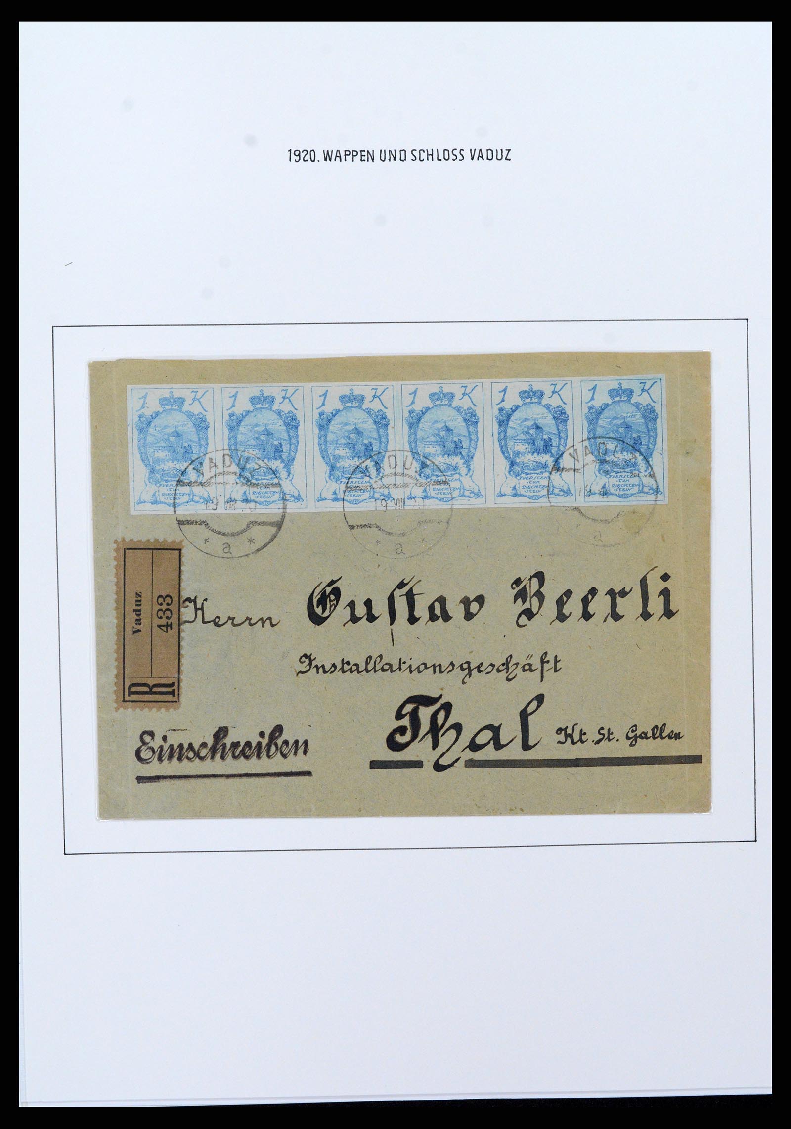 37150 0073 - Stamp collection 37150 Liechtenstein supercollection 1912-1962.