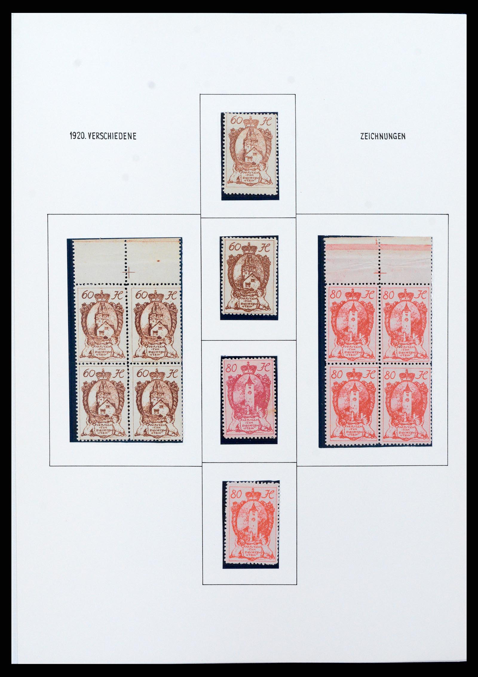 37150 0081 - Stamp collection 37150 Liechtenstein supercollection 1912-1962.