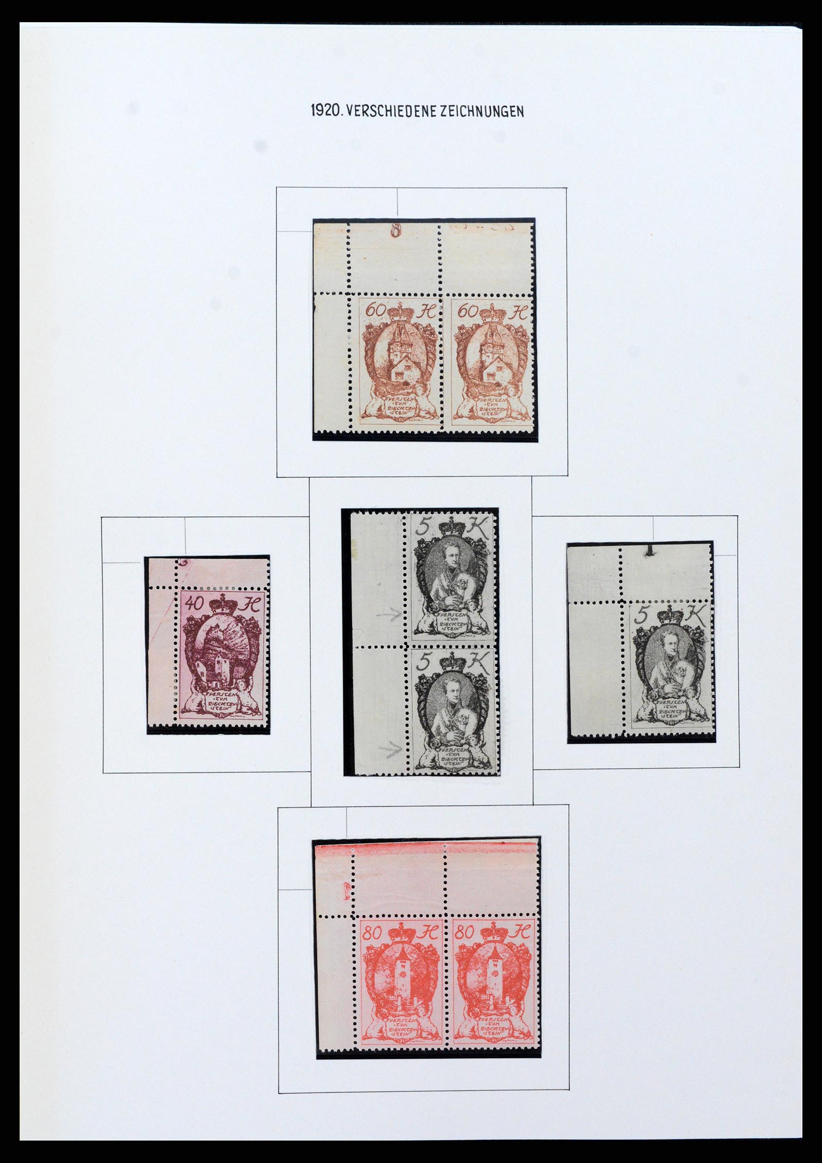 37150 0085 - Stamp collection 37150 Liechtenstein supercollection 1912-1962.