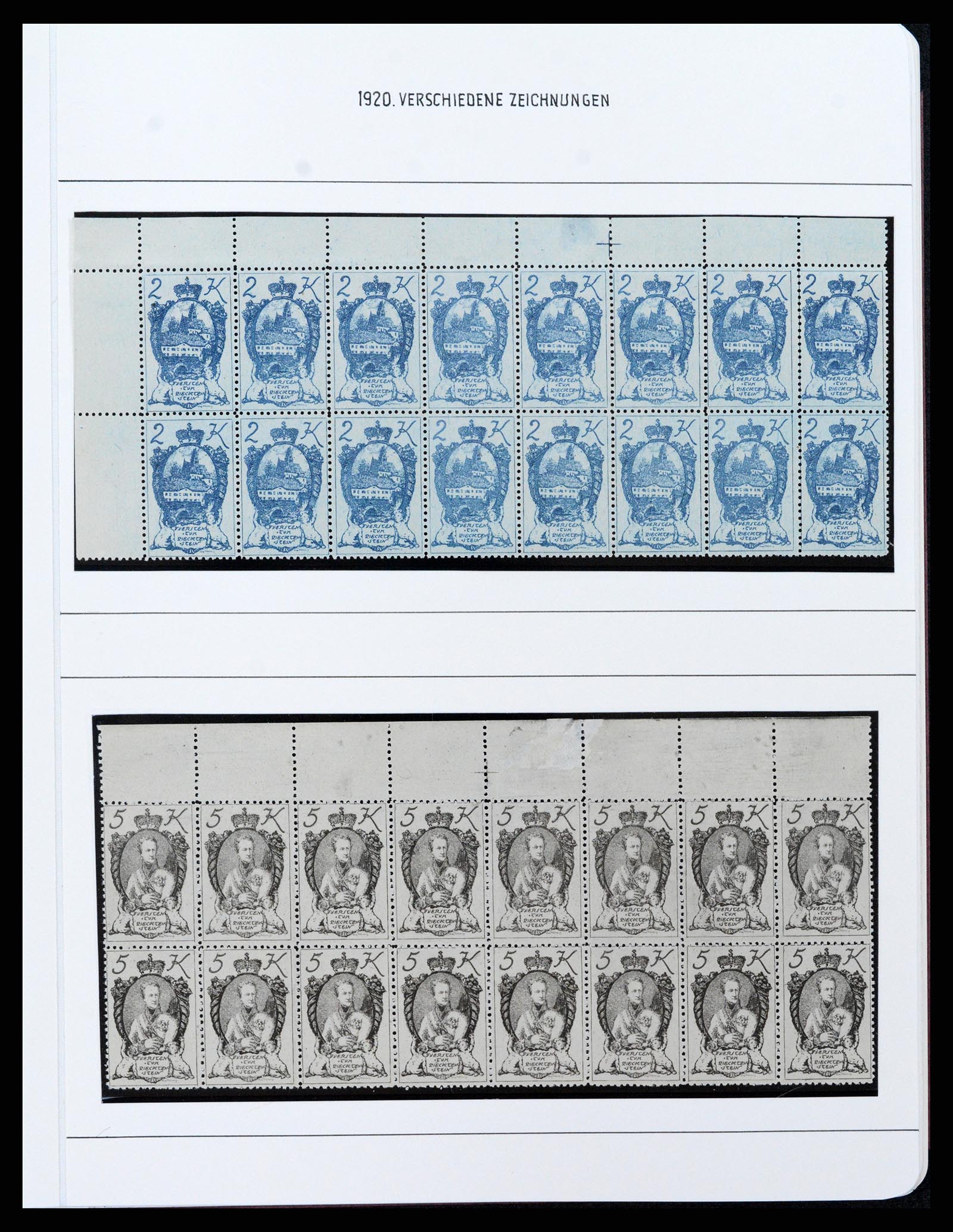 37150 0092 - Stamp collection 37150 Liechtenstein supercollection 1912-1962.