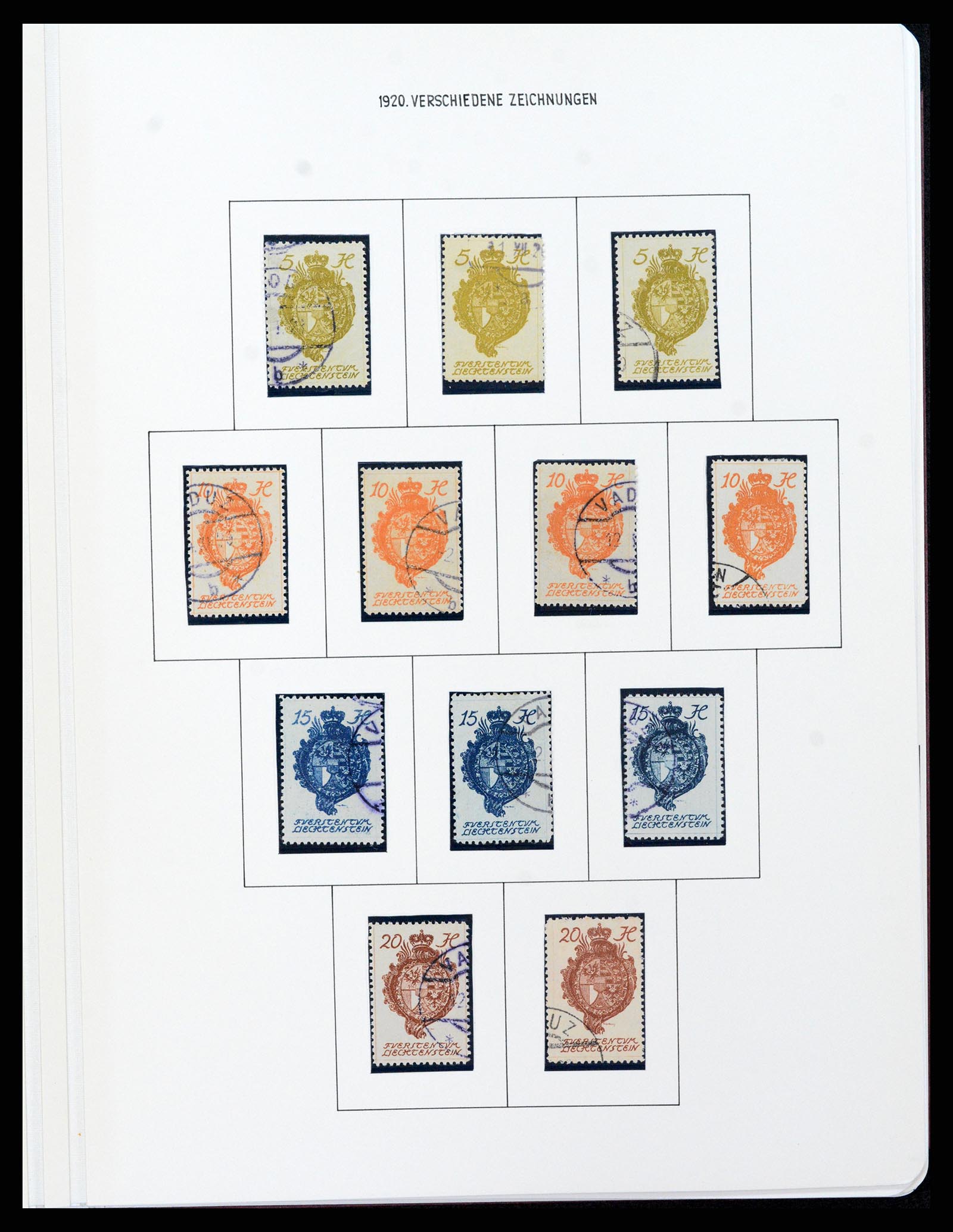 37150 0095 - Stamp collection 37150 Liechtenstein supercollection 1912-1962.
