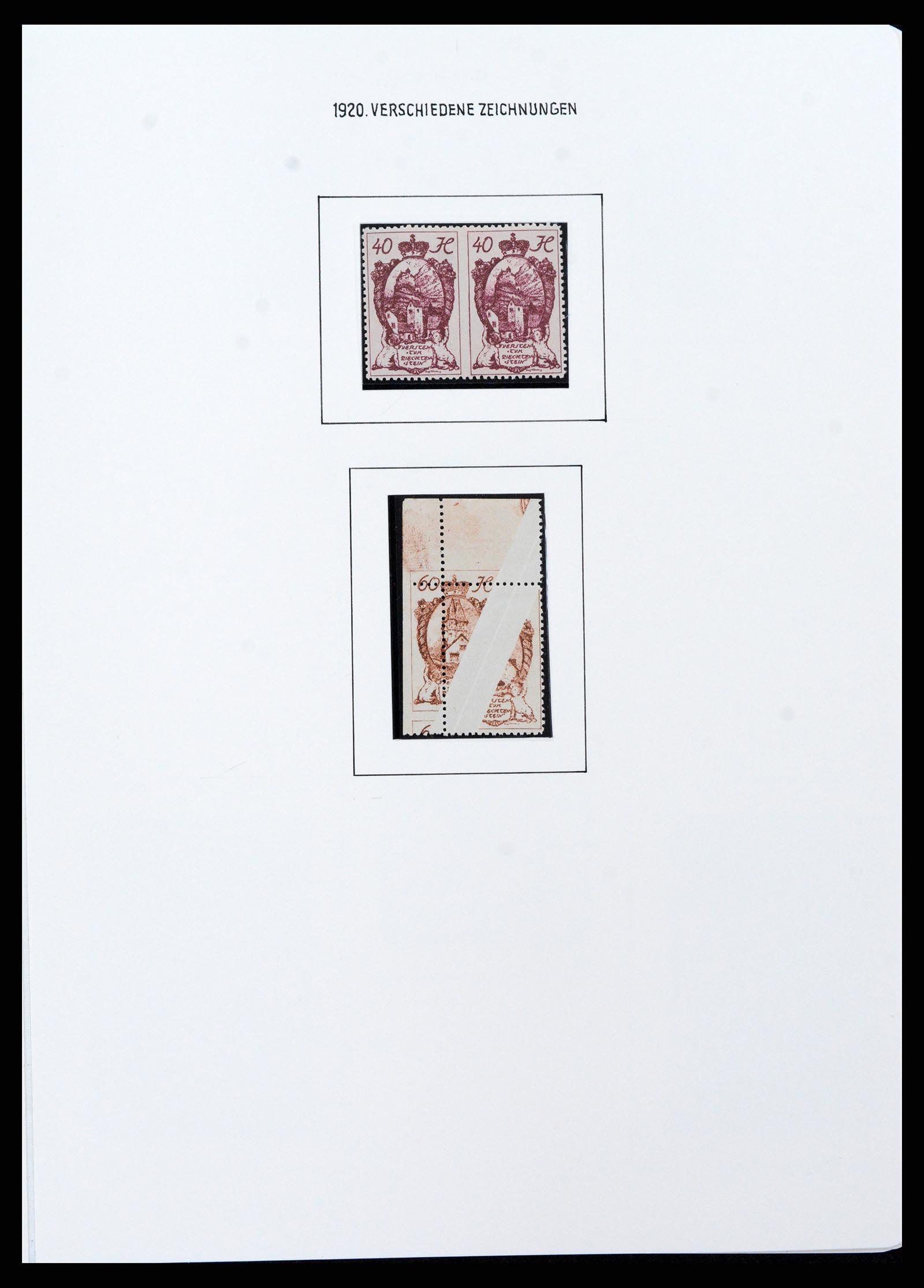 37150 0099 - Stamp collection 37150 Liechtenstein supercollection 1912-1962.