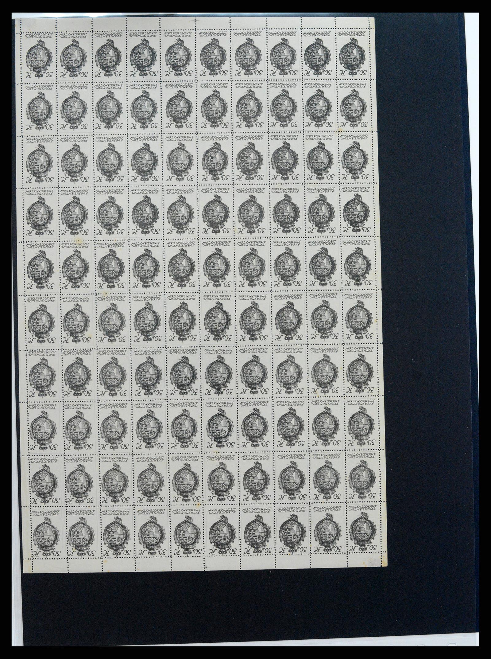 37150 1666 - Stamp collection 37150 Liechtenstein supercollection 1912-1962.