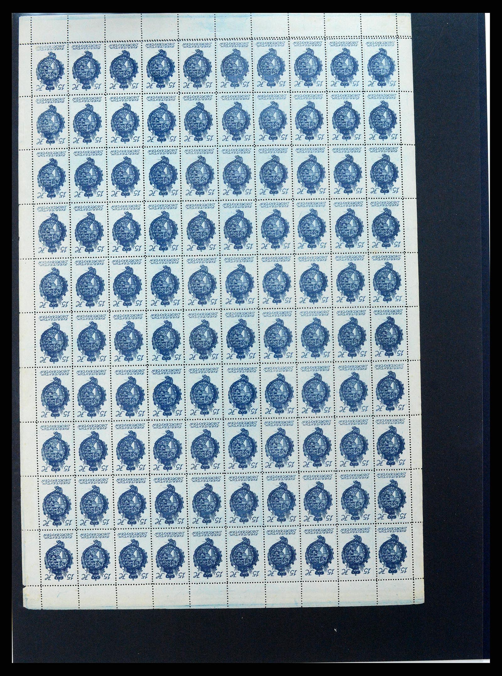 37150 1670 - Stamp collection 37150 Liechtenstein supercollection 1912-1962.