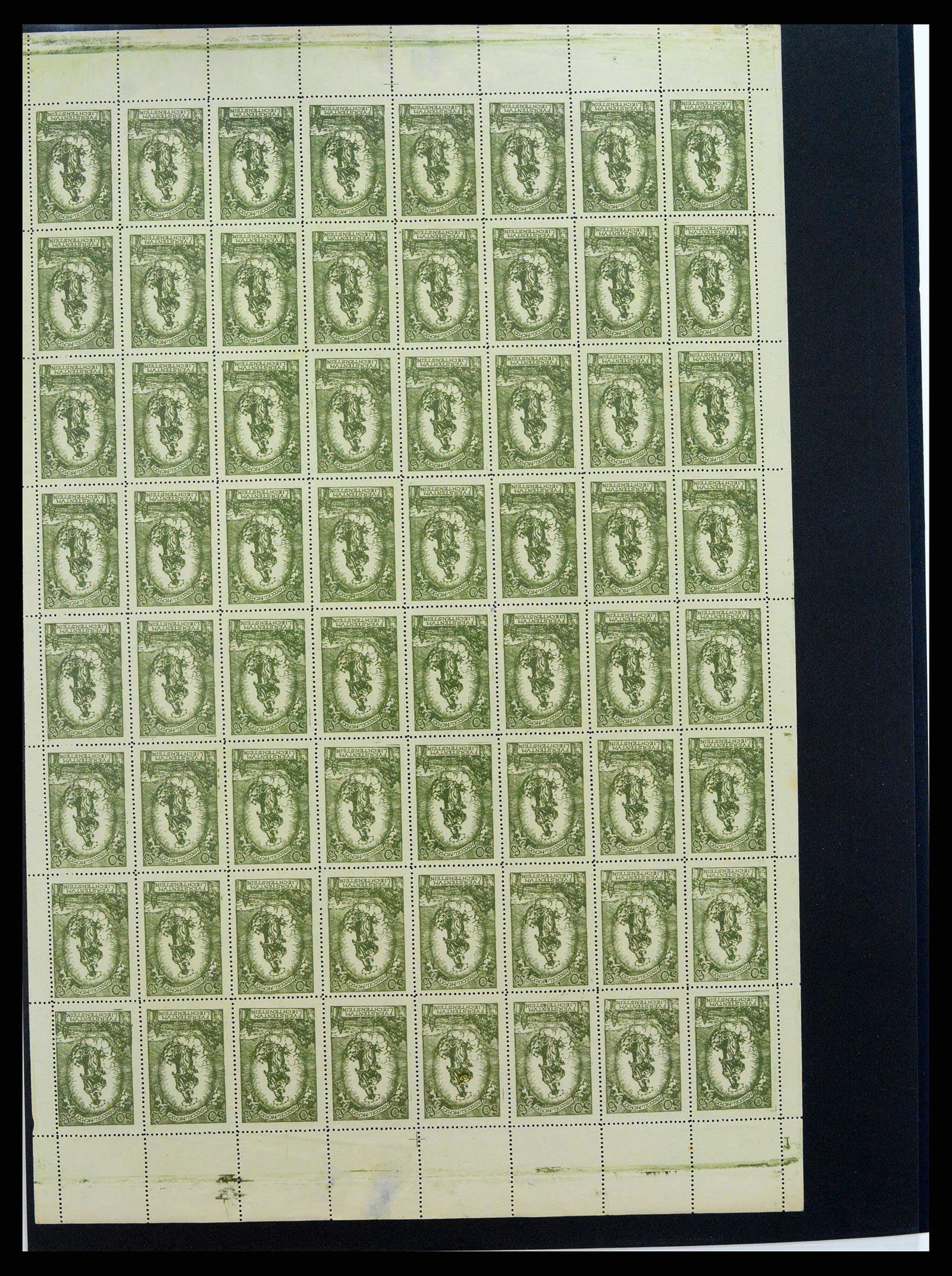 37150 1676 - Stamp collection 37150 Liechtenstein supercollection 1912-1962.
