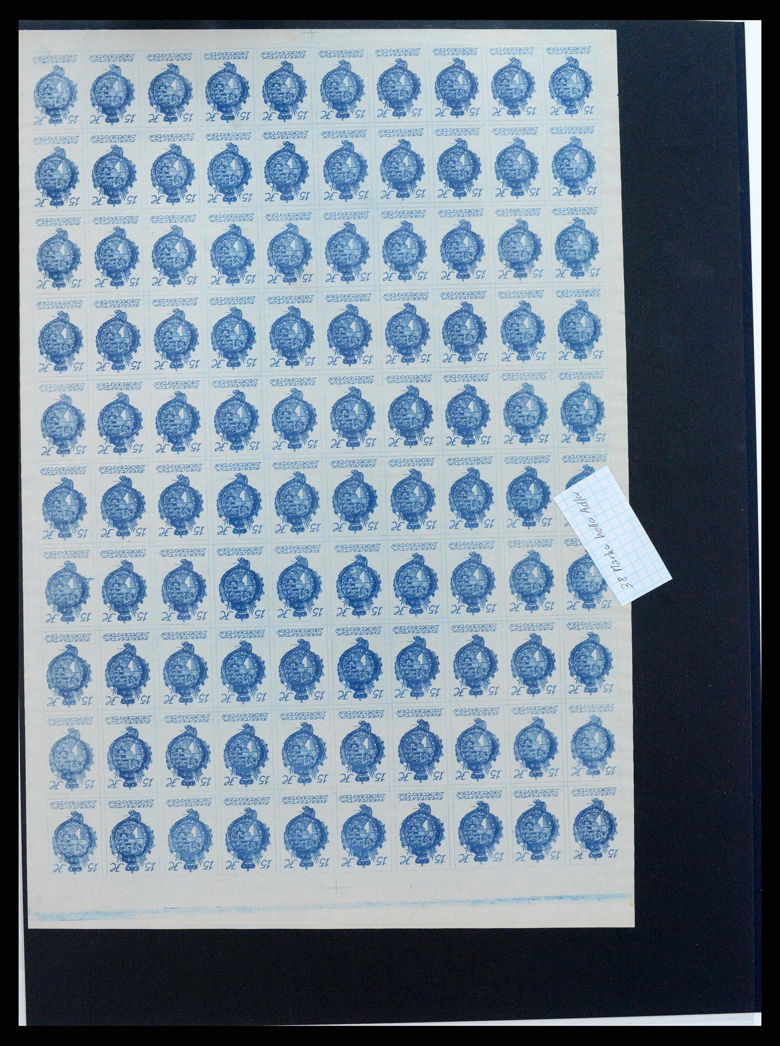 37150 1692 - Stamp collection 37150 Liechtenstein supercollection 1912-1962.