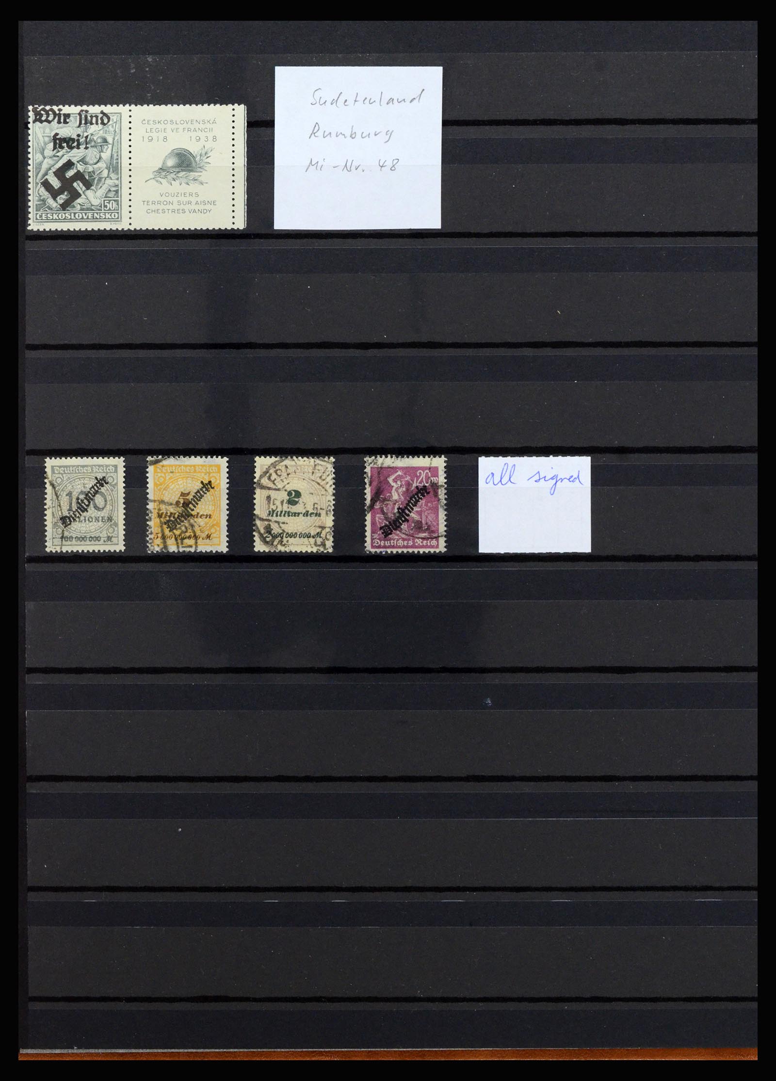 37151 004 - Stamp collection 37151 Germany 1920-1948.