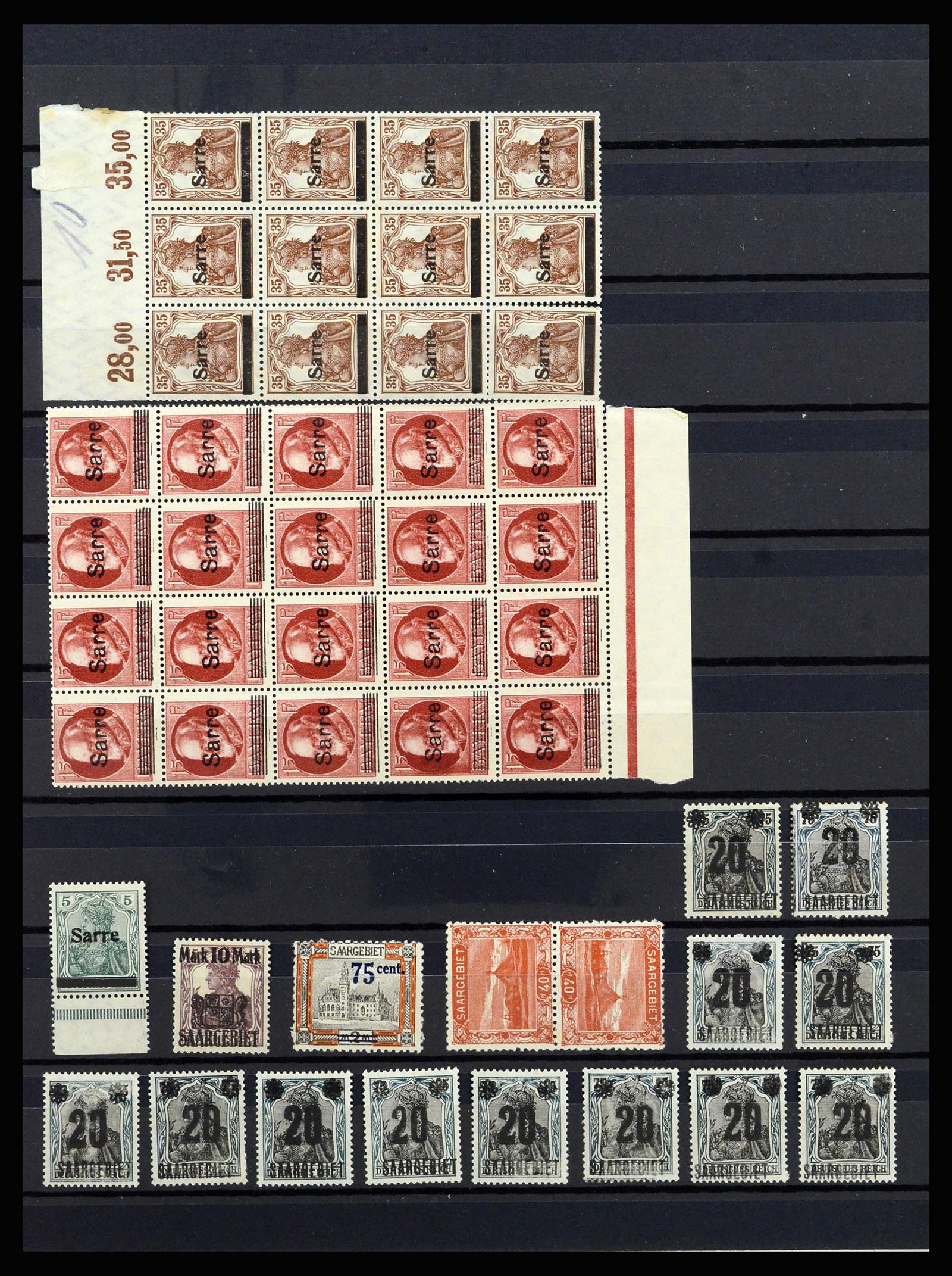 37151 005 - Postzegelverzameling 37151 Duitsland 1920-1948.