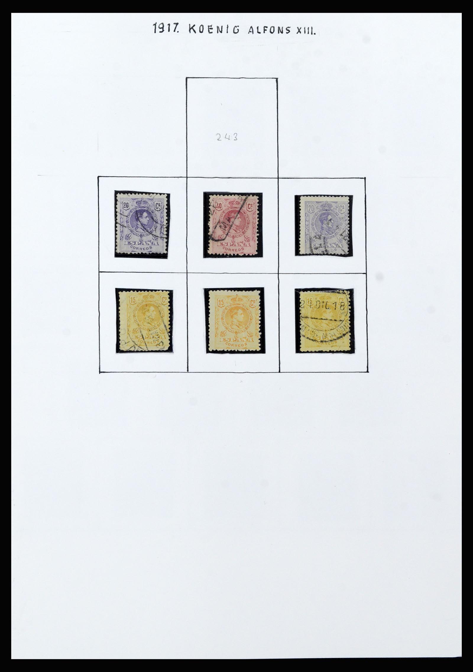 37154 023 - Postzegelverzameling 37154 Spanje 1850-1964.