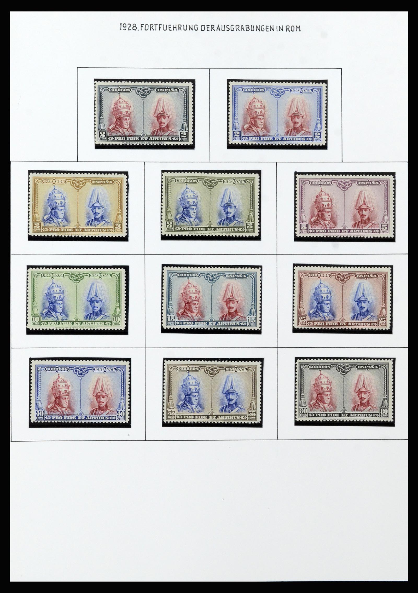37154 025 - Postzegelverzameling 37154 Spanje 1850-1964.