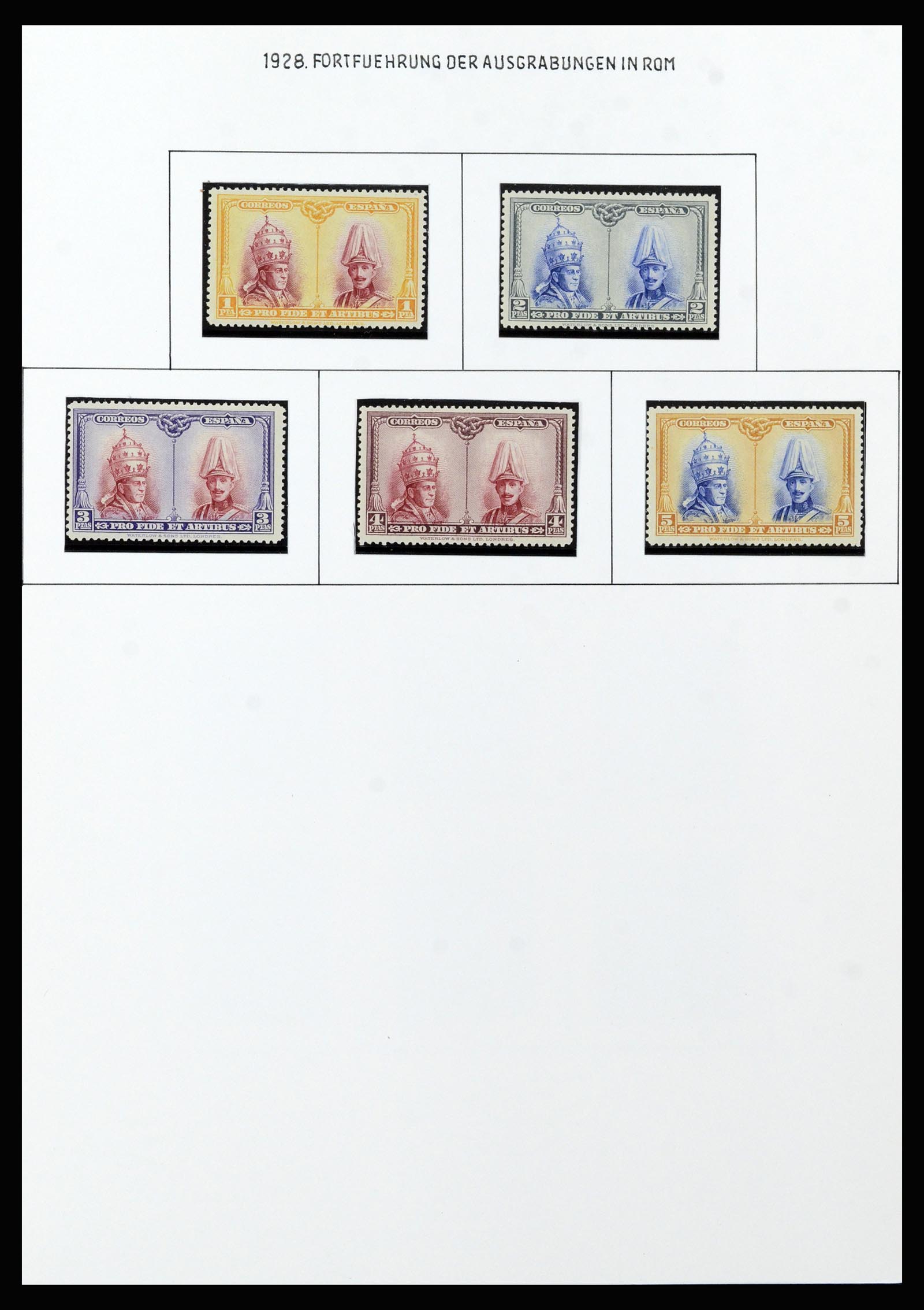 37154 026 - Postzegelverzameling 37154 Spanje 1850-1964.