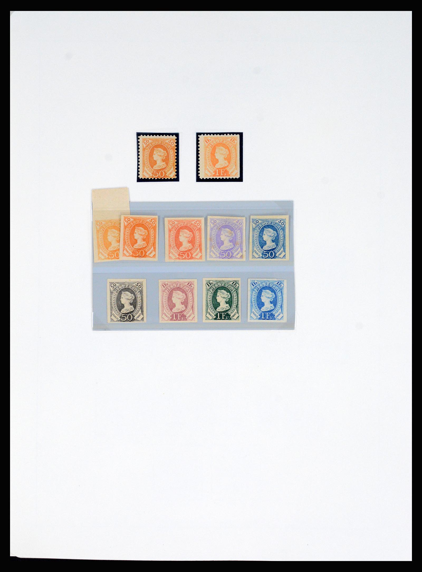 37155 008 - Postzegelverzameling 37155 Zwitserland 1862-2016.