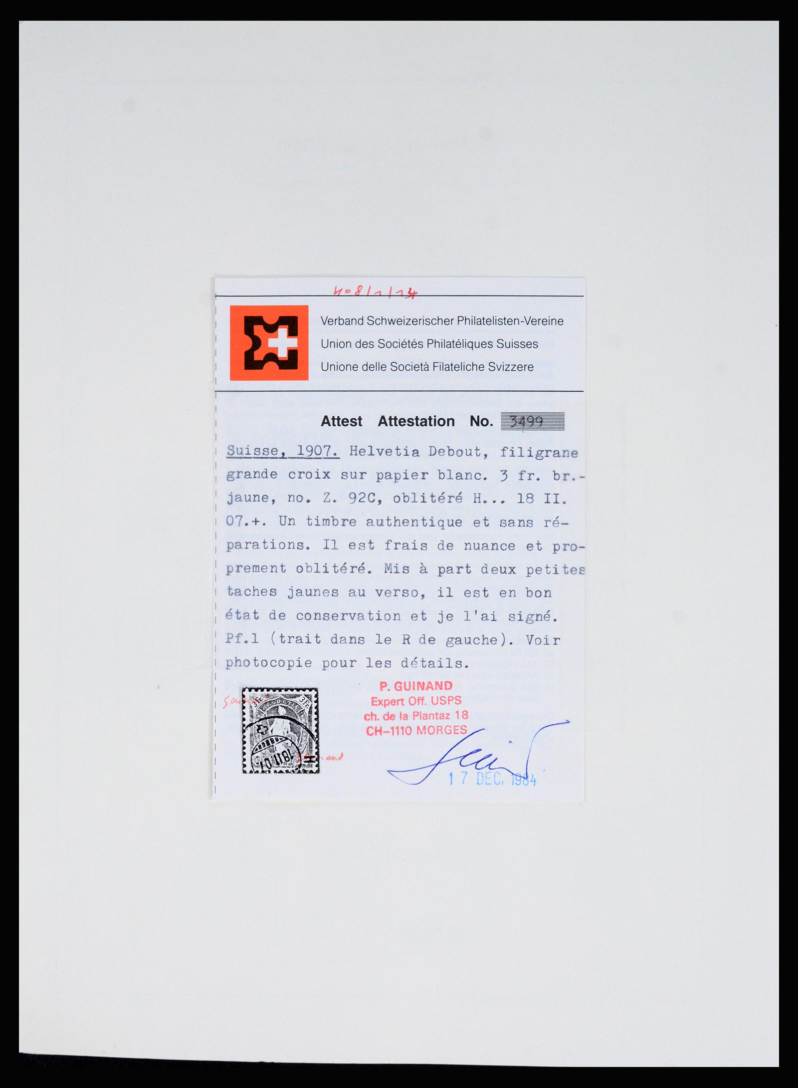 37155 010 - Postzegelverzameling 37155 Zwitserland 1862-2016.