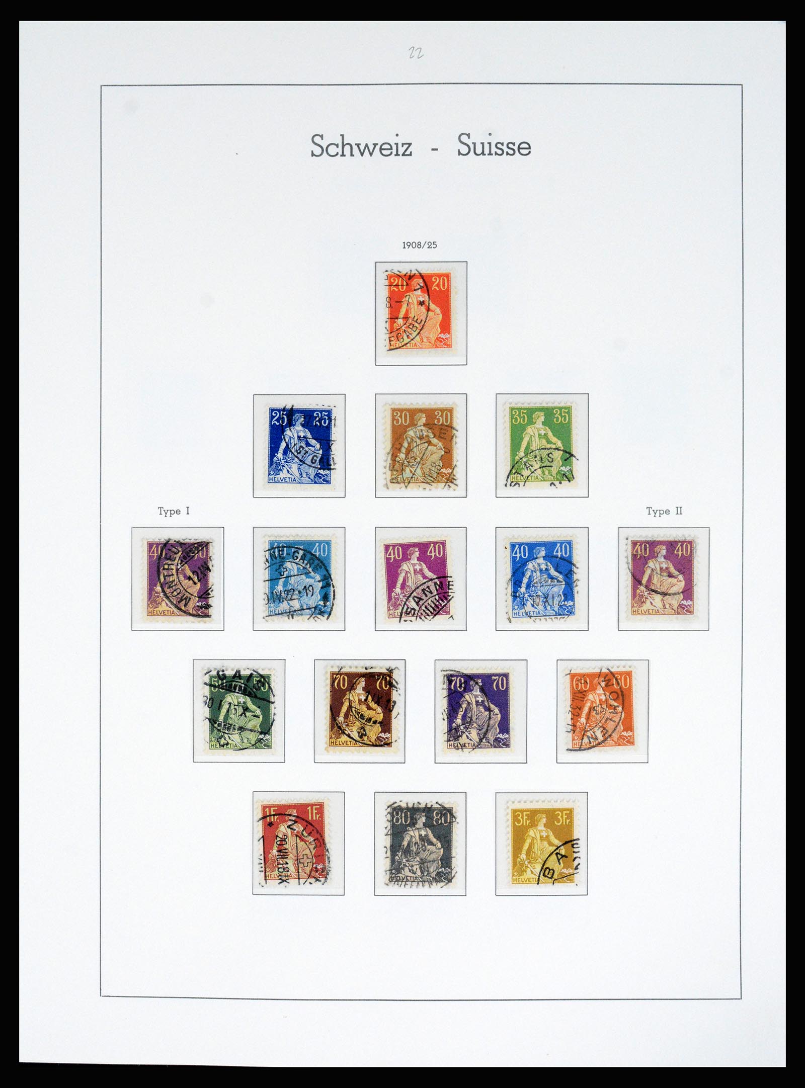 37155 018 - Postzegelverzameling 37155 Zwitserland 1862-2016.