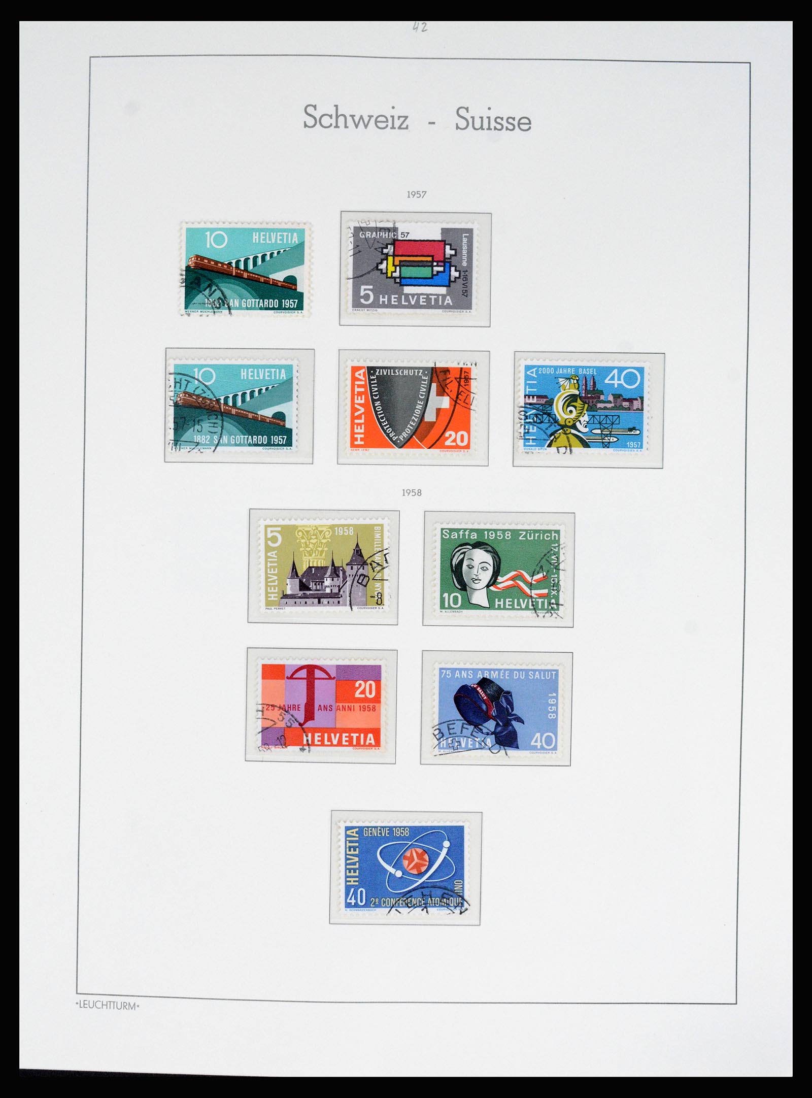 37155 044 - Postzegelverzameling 37155 Zwitserland 1862-2016.