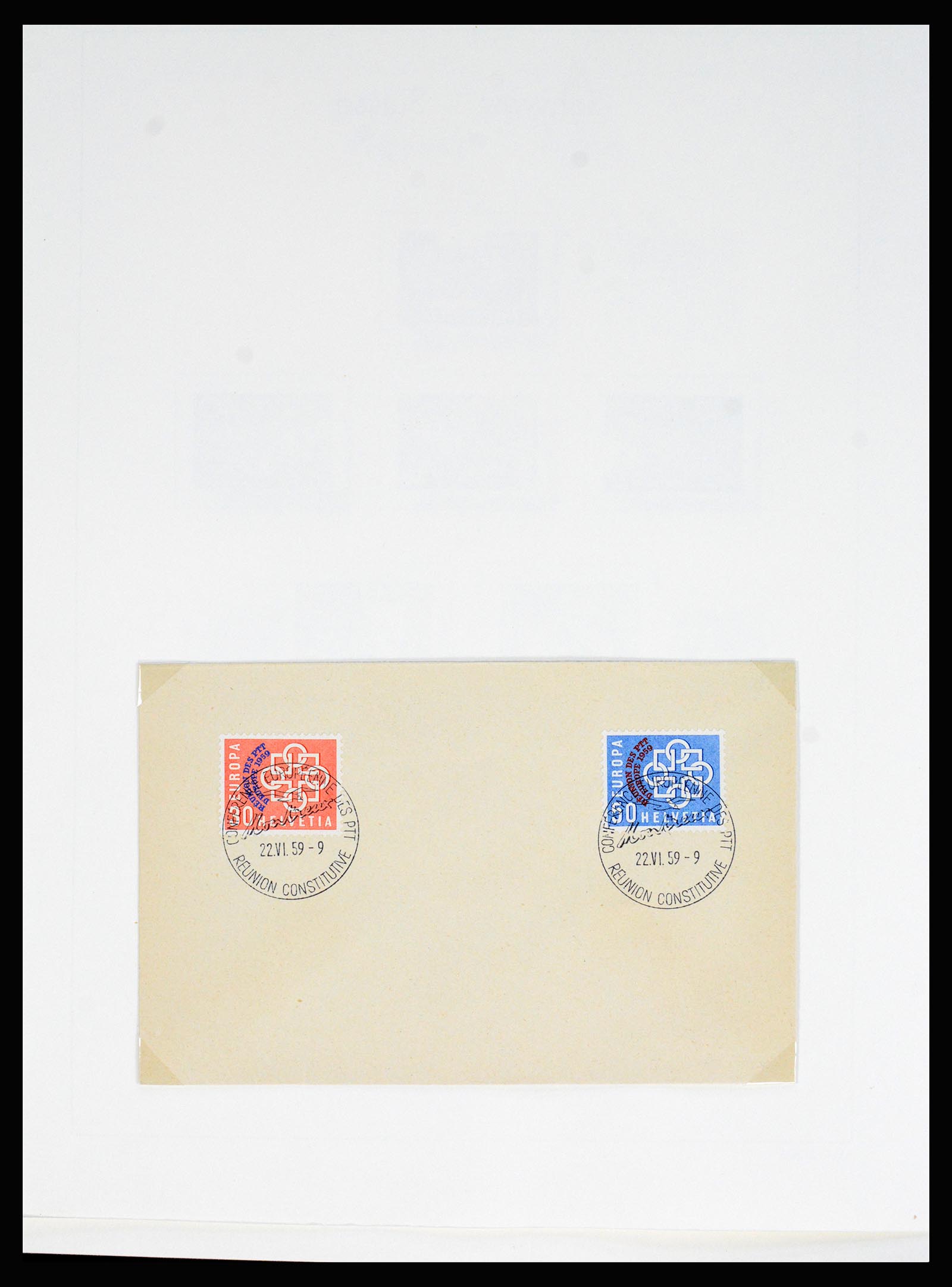 37155 045 - Postzegelverzameling 37155 Zwitserland 1862-2016.