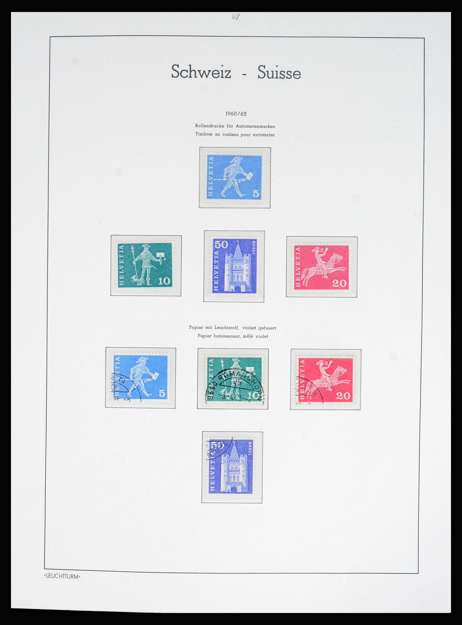 37155 051 - Postzegelverzameling 37155 Zwitserland 1862-2016.