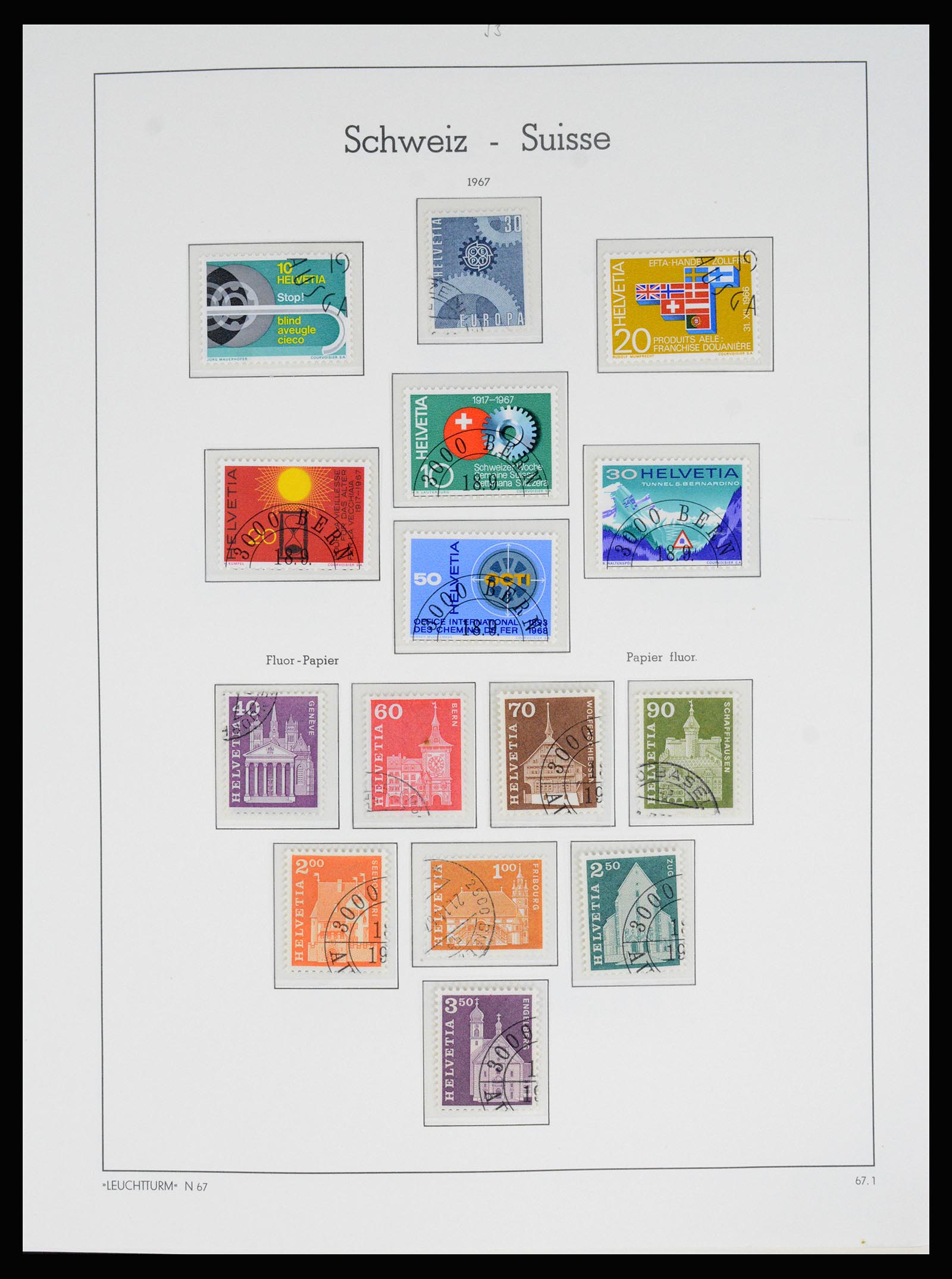37155 057 - Postzegelverzameling 37155 Zwitserland 1862-2016.