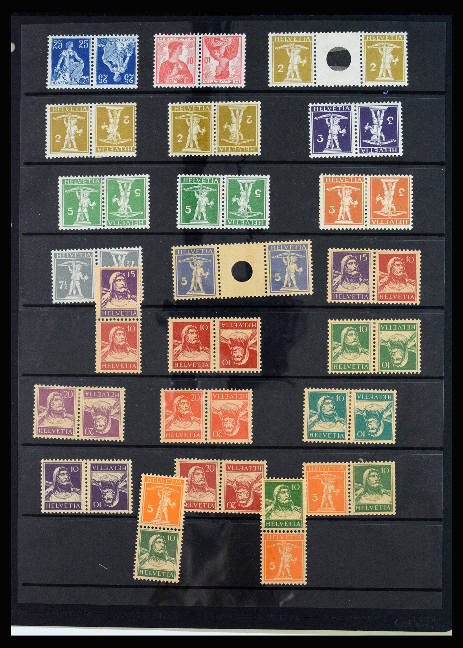 37157 002 - Postzegelverzameling 37157 Zwitserland 1843-1996.